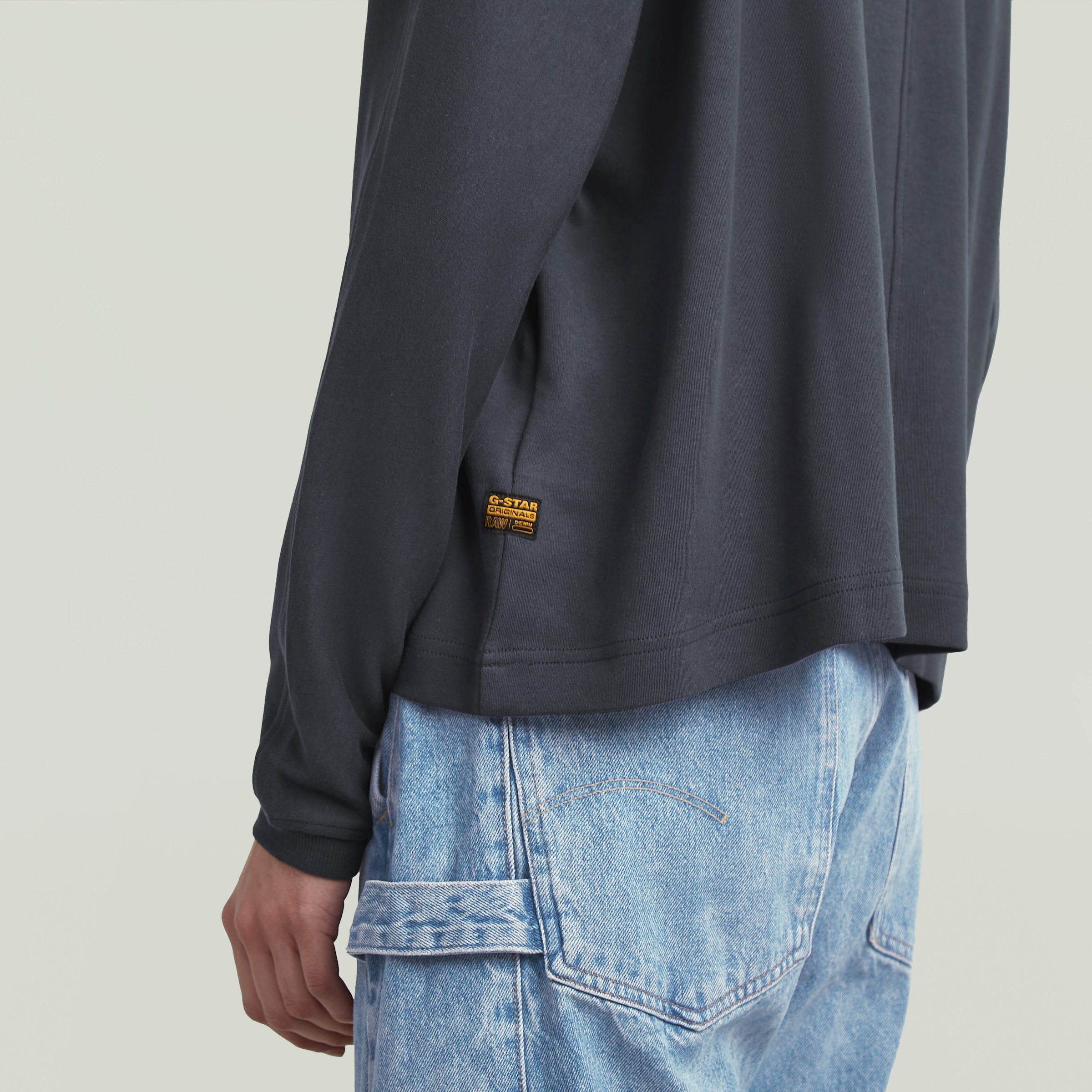 G-STAR Langarmshirt »A line«, im Oversized Fit