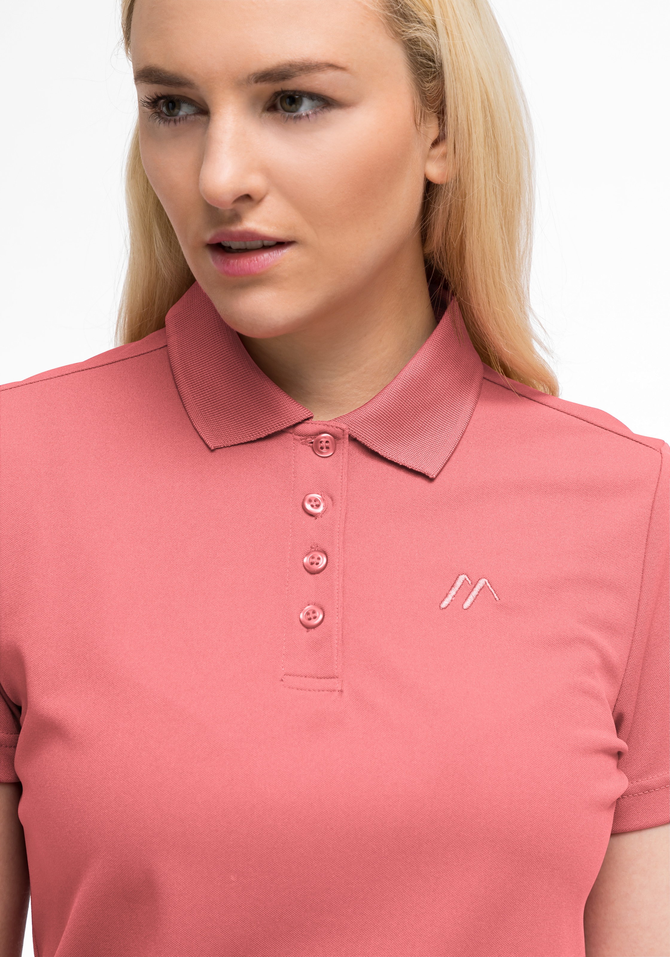 Maier Sports Funktionsshirt »Ulrike«, Damen Polo, pique Poloshirt, schnelltrocknendes Outdoor-Shirt