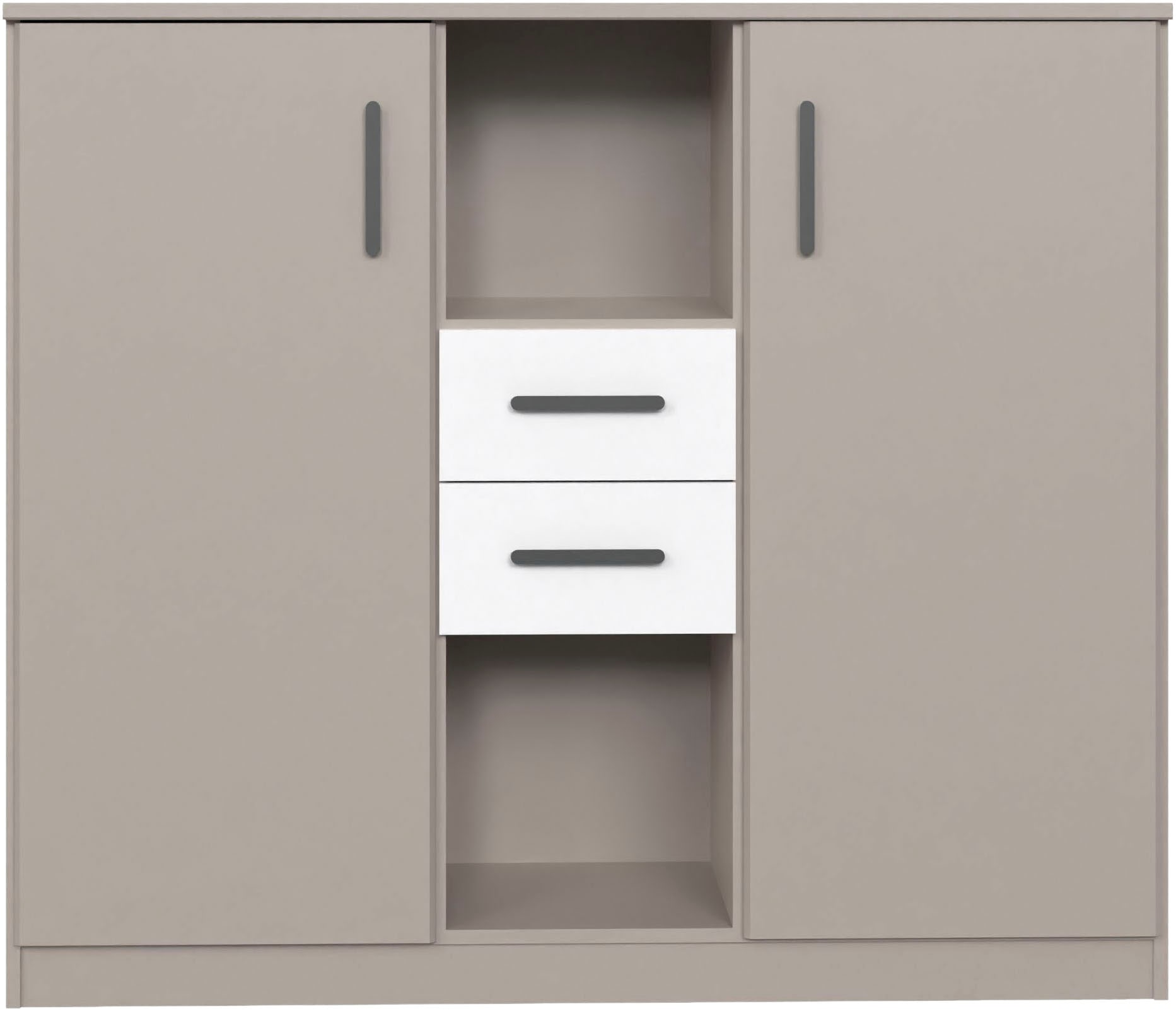 Image of Wimex Highboard "Bahamas, inkl. 2 Schubladen in Absatzdekor, Breite: 122cm" Passend zur Jugendzimmer-Serie Bahamas