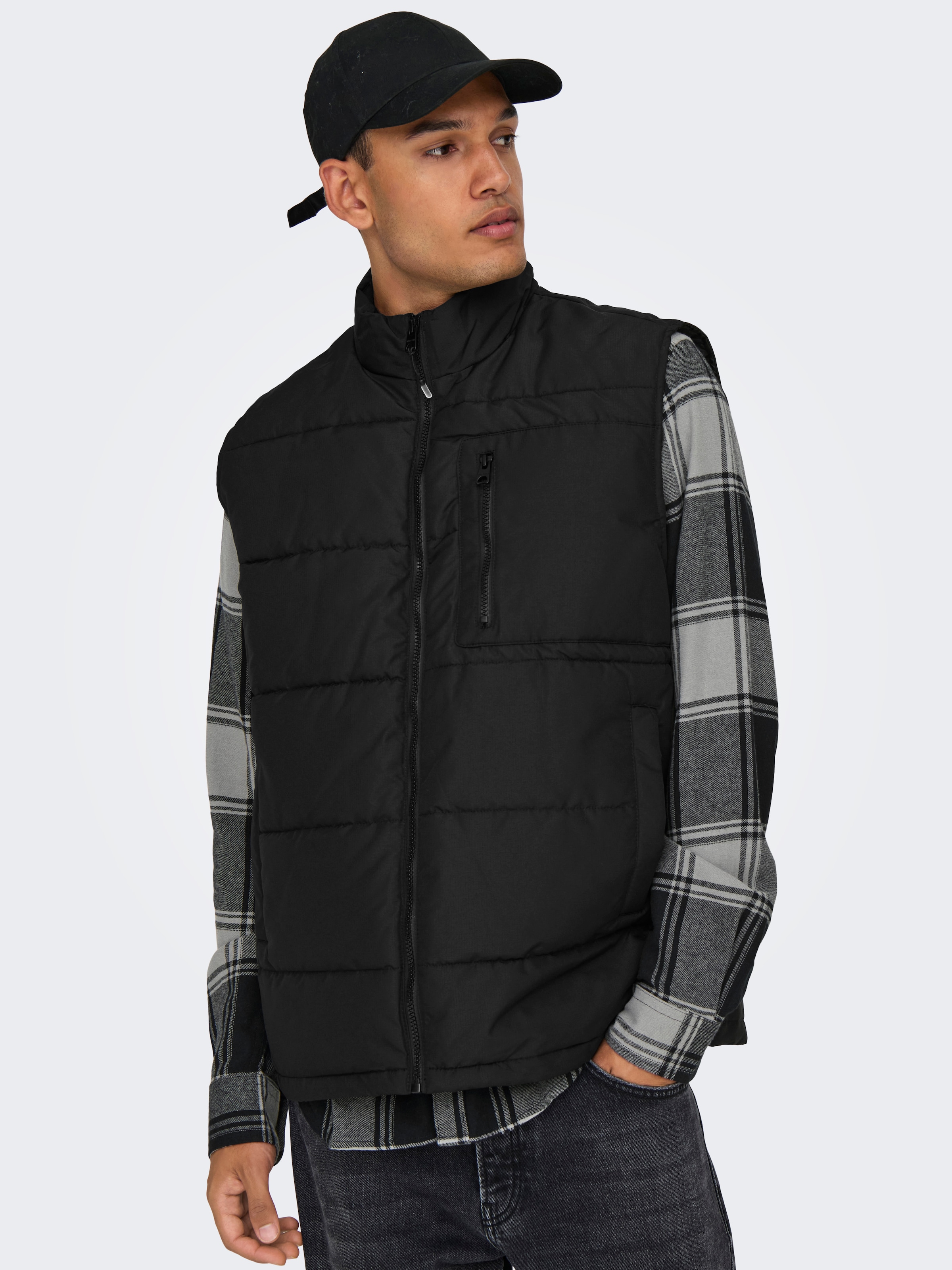 ONLY & SONS Steppweste »ONSJAKE QUILTED VEST OTW«