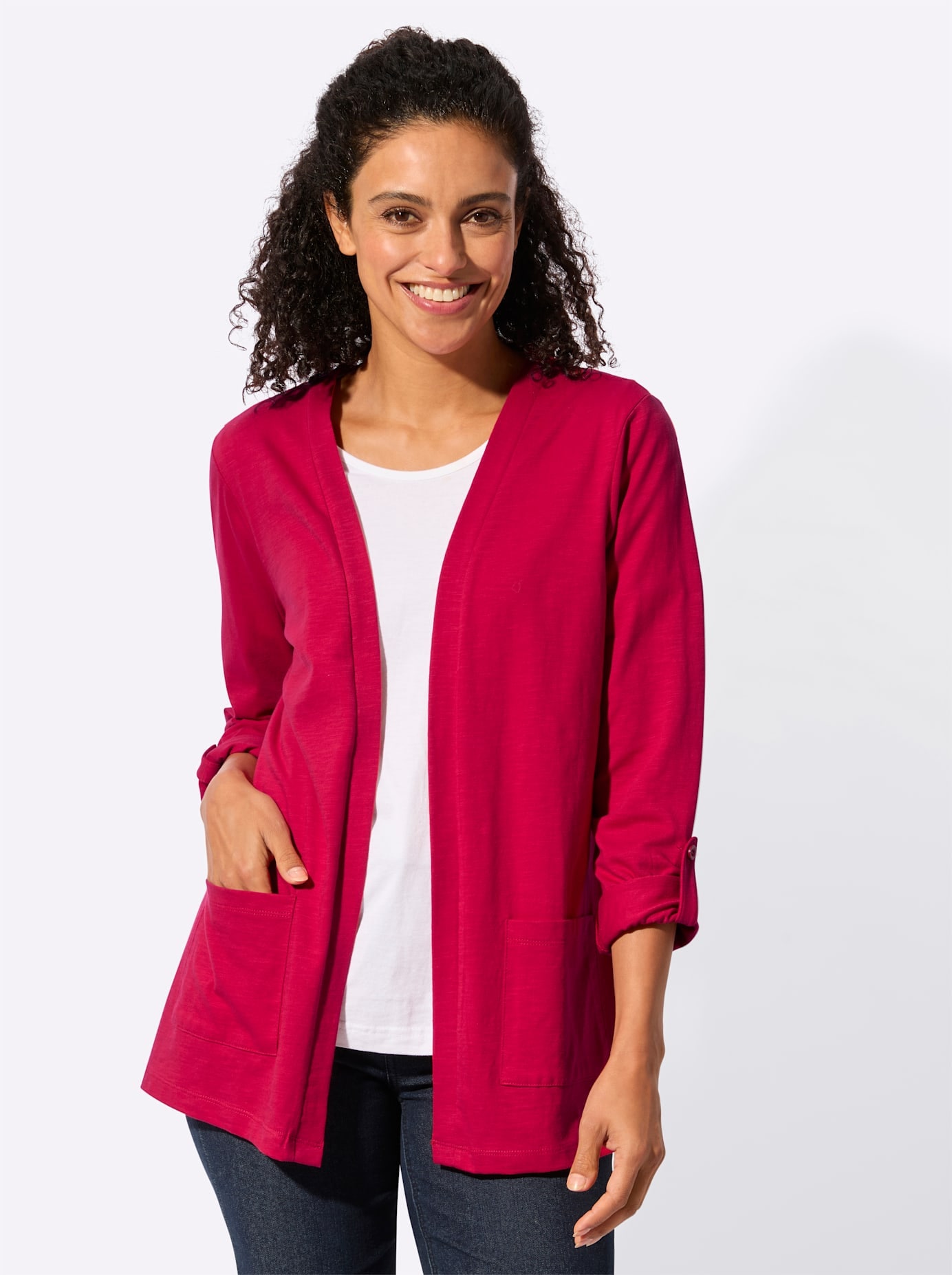 Inspirationen Veste chemise »Shirtjacke« 1 pièces