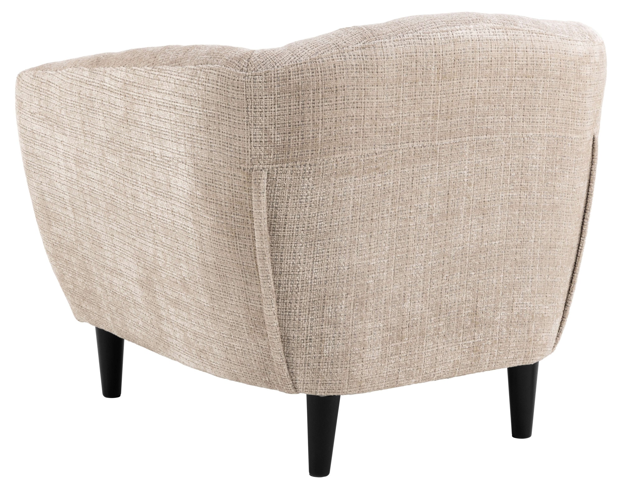 ACTONA GROUP Loungesessel »Ria« 1-Sitzer, Chenille beige, mit Rautenheftung und Taschenfedern