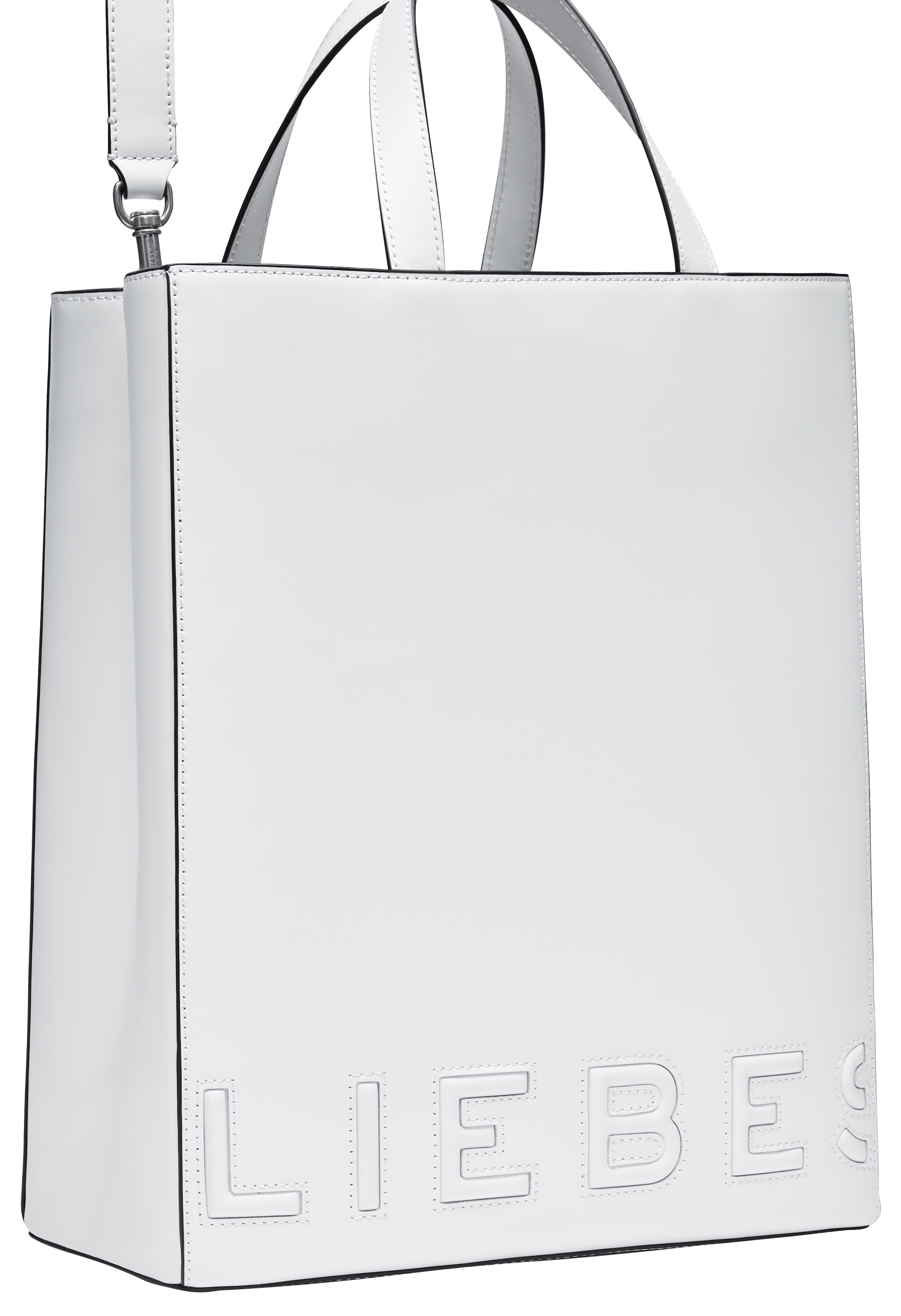 Liebeskind Berlin Shopper »Paperbag M PAPER BAG LOGO CARTER«, Handtasche Bag Ladies, Zertifiziert nach LWG