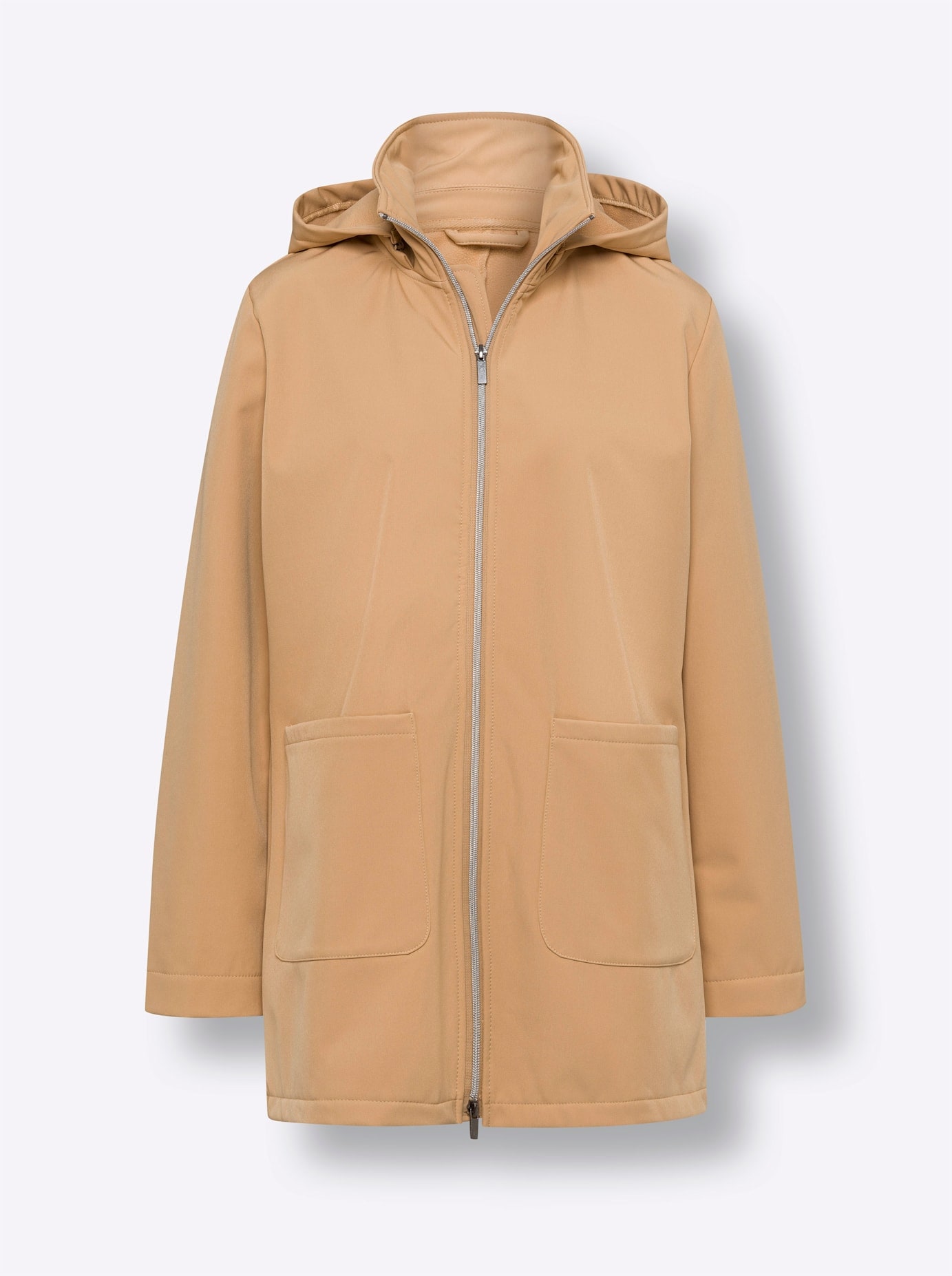 Classic Basics Softshelljacke, mit Kapuze