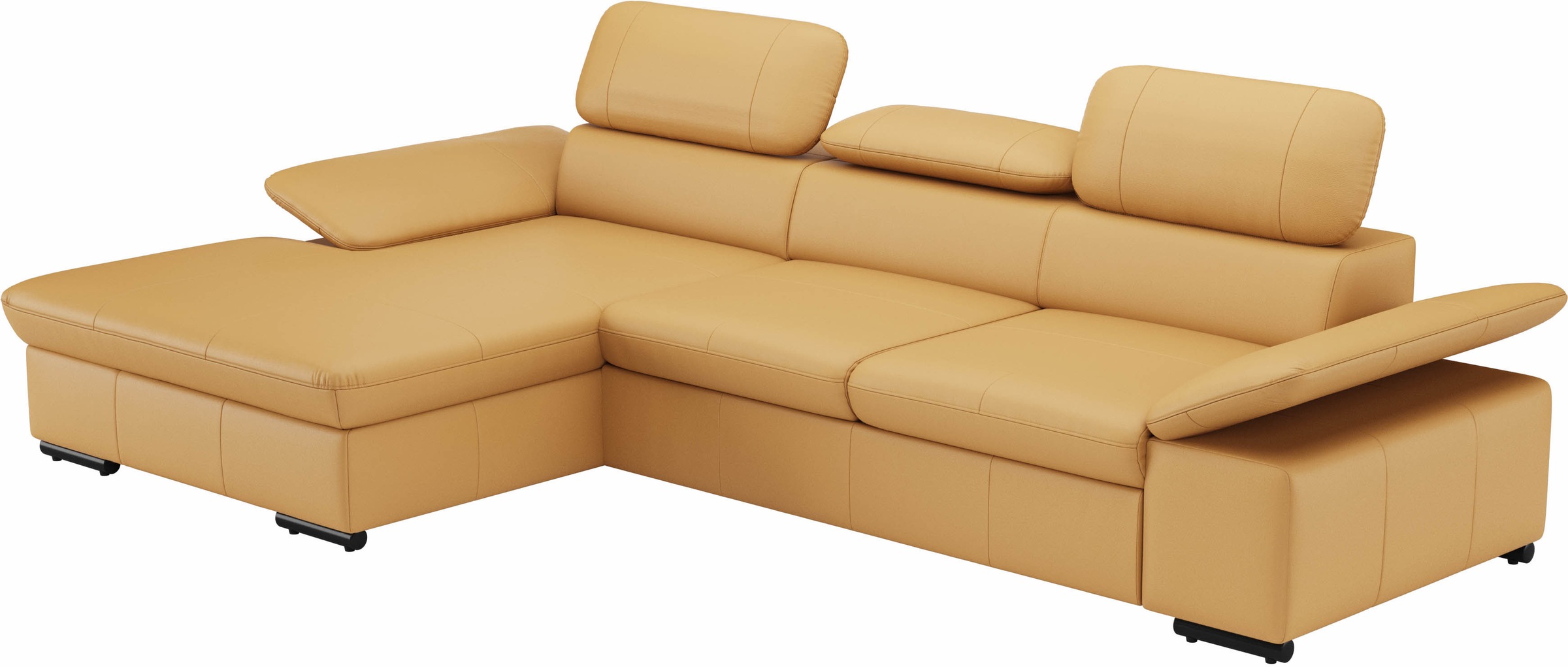 sit&more Ecksofa »Alcudia L-Form«, wahlweise mit Bettfunktion