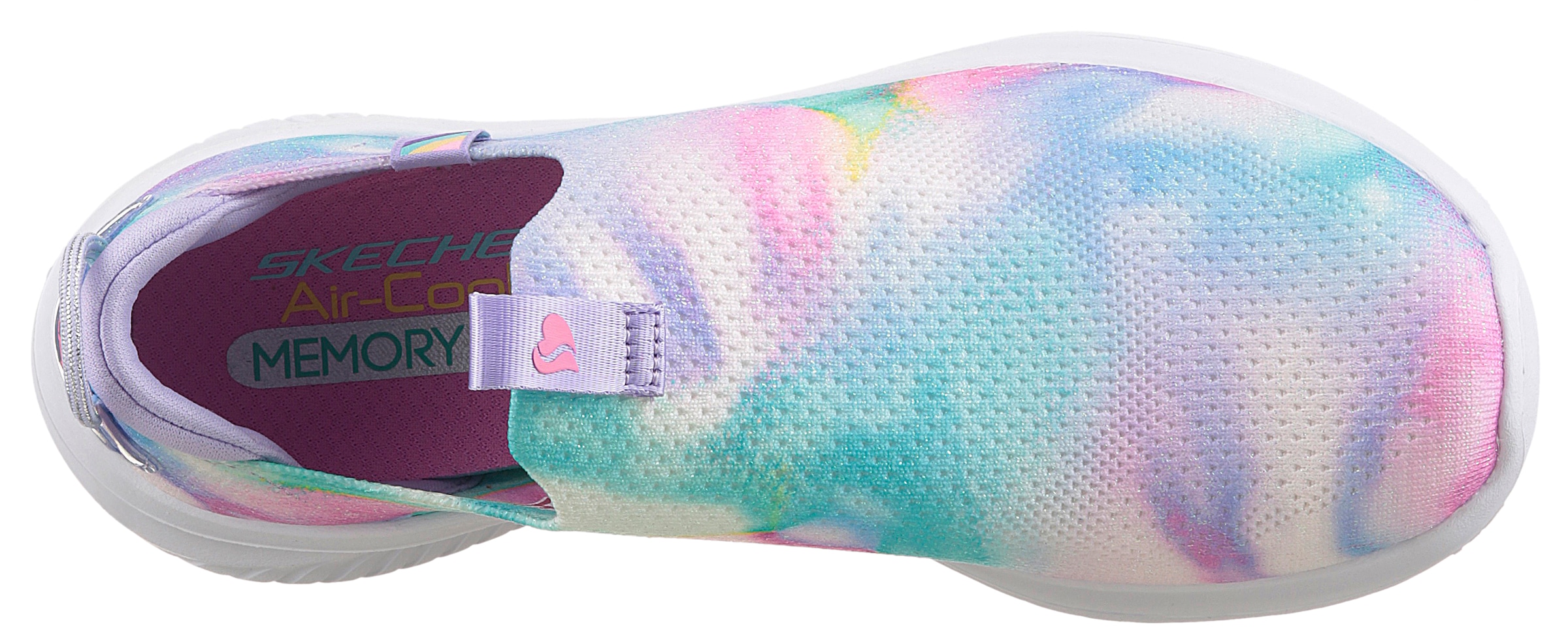 Skechers Baskets slip-on »ULTRA FLEX 3.0«  Schlupfschuh mit kleinem Keilabsatz, Grössenschablone zum Download