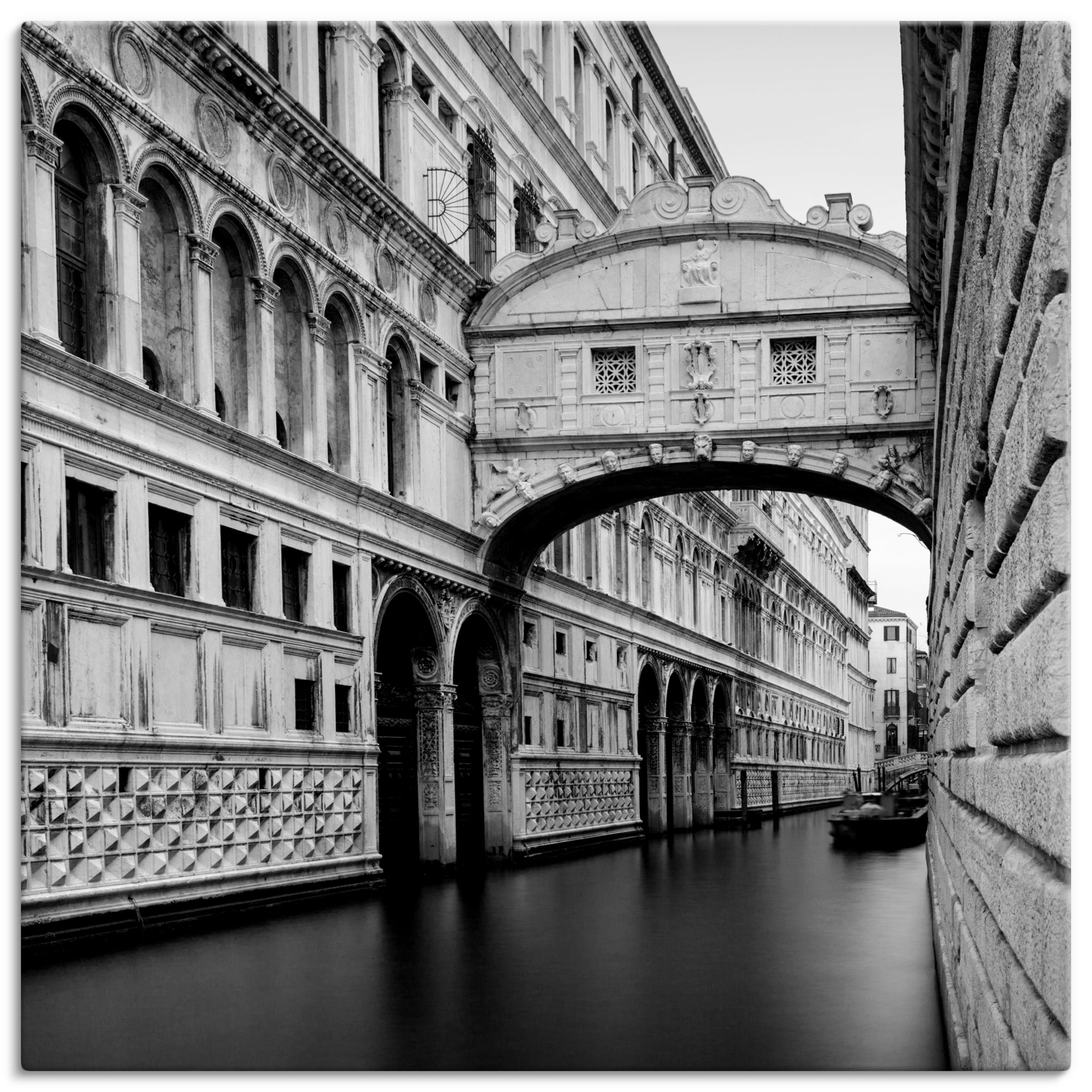 Image of Artland Wandbild »Seufzerbrücke«, Italien, (1 St.), in vielen Grössen & Produktarten - Alubild / Outdoorbild für den Aussenbereich, Leinwandbild, Poster, Wandaufkleber / Wandtattoo auch für Badezimmer geeignet bei Ackermann Versand Schweiz