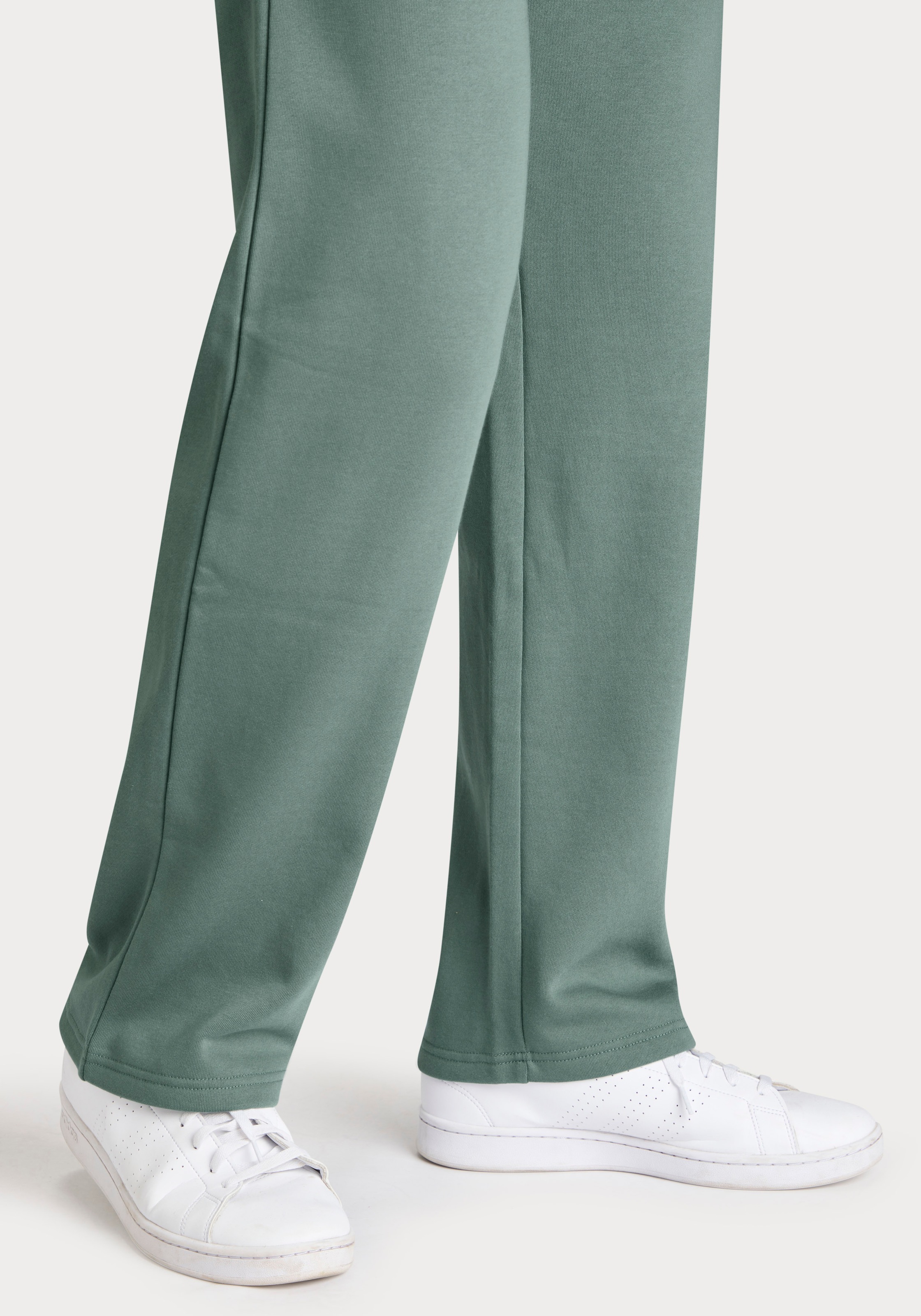 John Devin Pantalon sweat »- Jogginghose aus innen angerauter Sweatware«  mit breiter Kordel und seitlichen Taschen