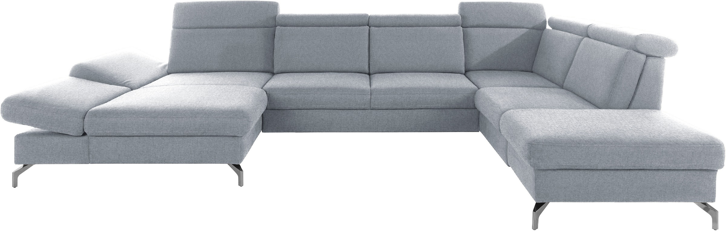 Image of sit&more Wohnlandschaft, Fusshöhe 12 cm, inklusive Sitztiefen-, Armteil- und Kopfteilverstellung bei Ackermann Versand Schweiz