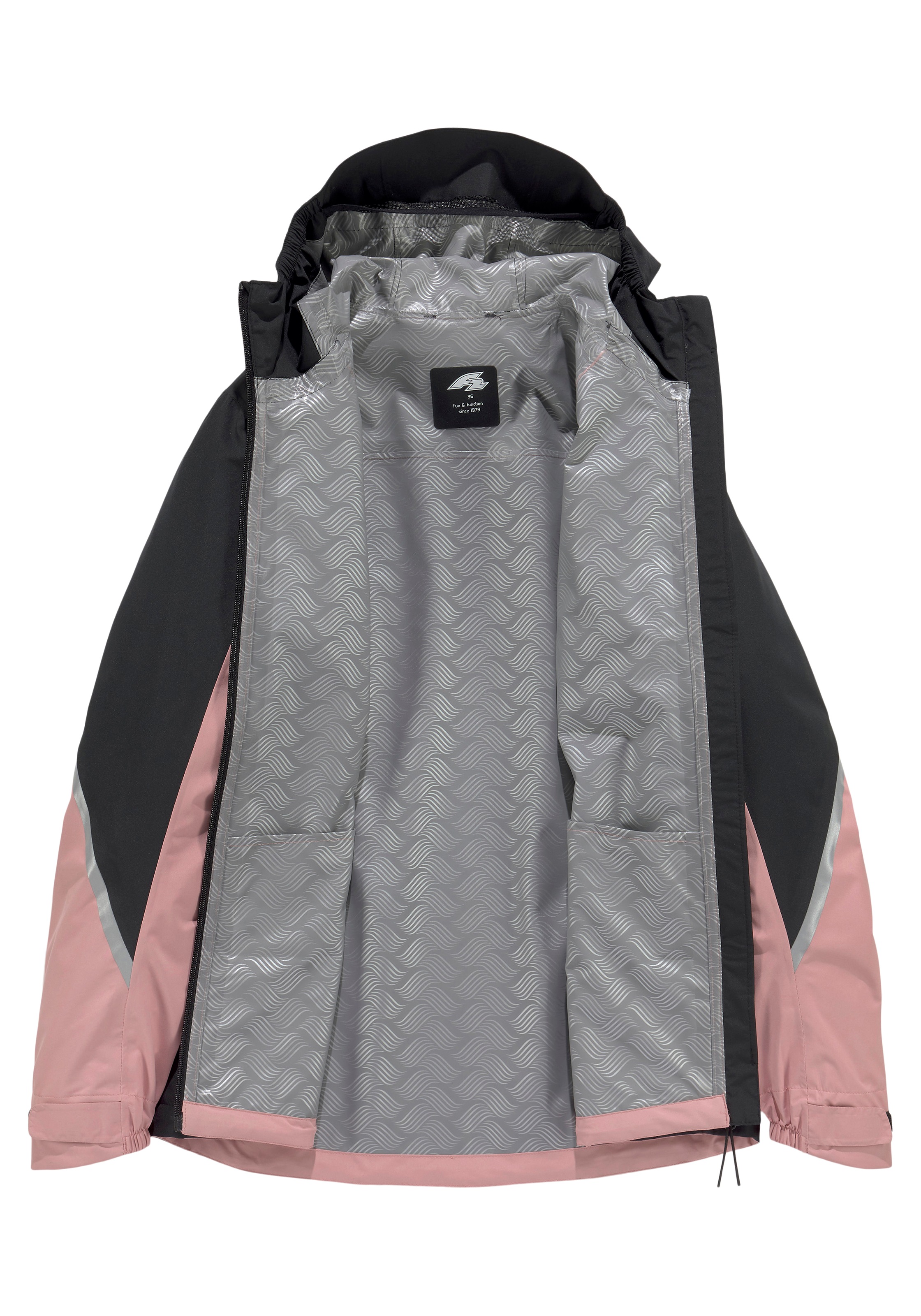 F2 Fahrradjacke »DART«, mit Kapuze