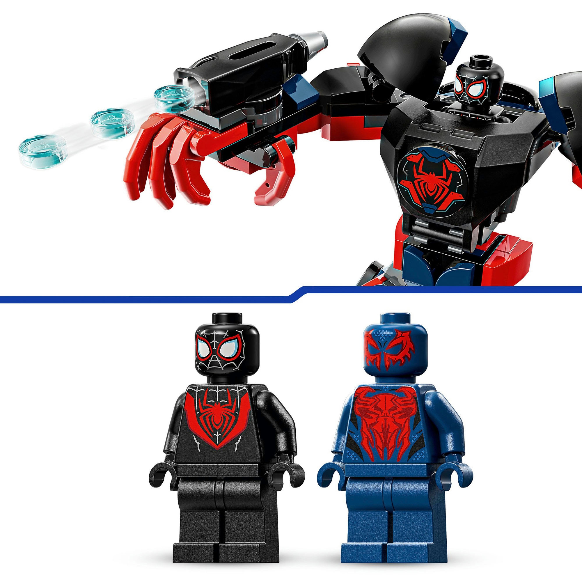 LEGO® Pions de construction »Miles Morales Mech vs. Spider-Man 2099 (76337), LEGO Super Heroes«