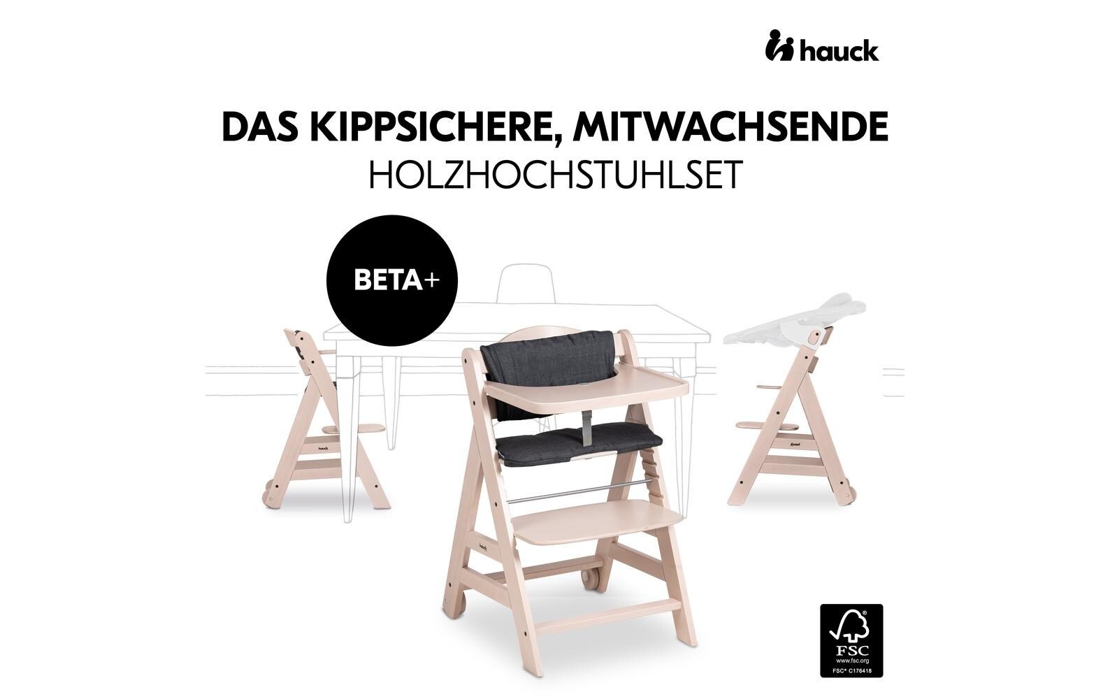 Hauck Hochstuhl »Beta+«