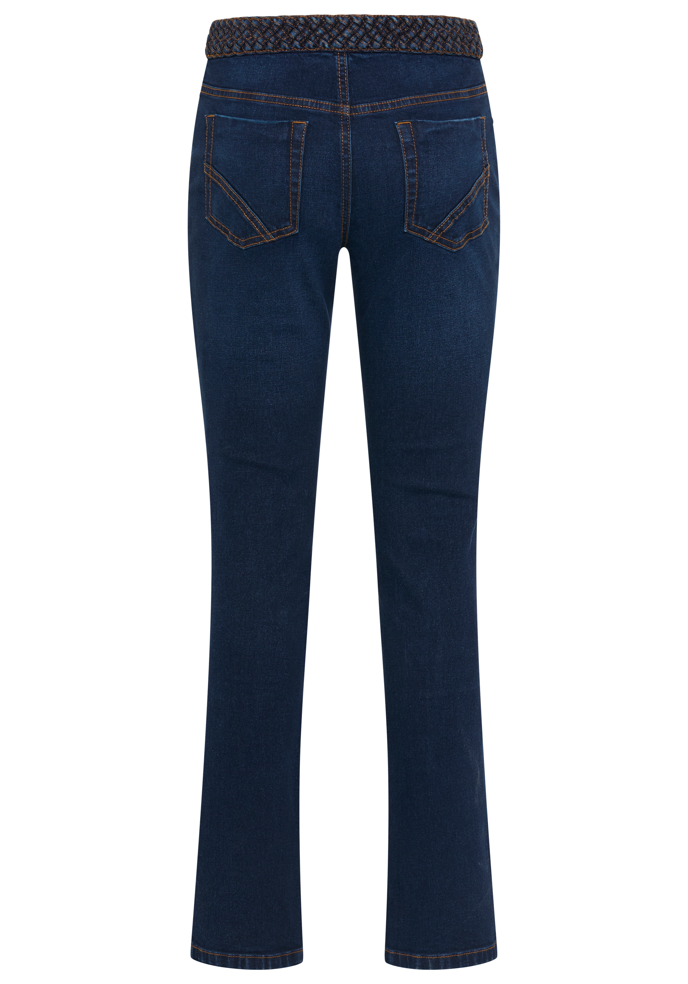Arizona »mit Jeansgürteloptik« coupe droite Straight-Fit, jambe droite, taille normale