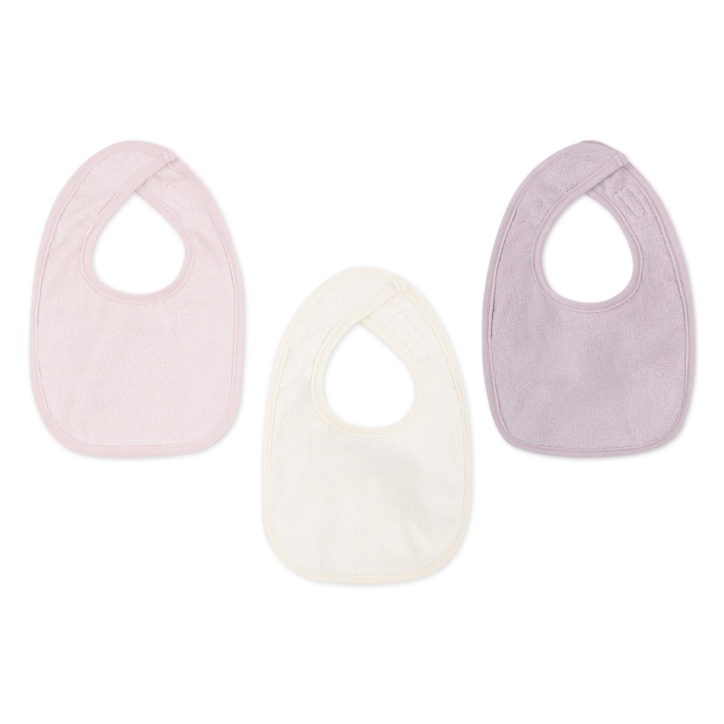 HUGGIES babywear Lätzchen »HGHG 3PK BIBS«, (Packung, 3 St.), mit Blümchenmotiv