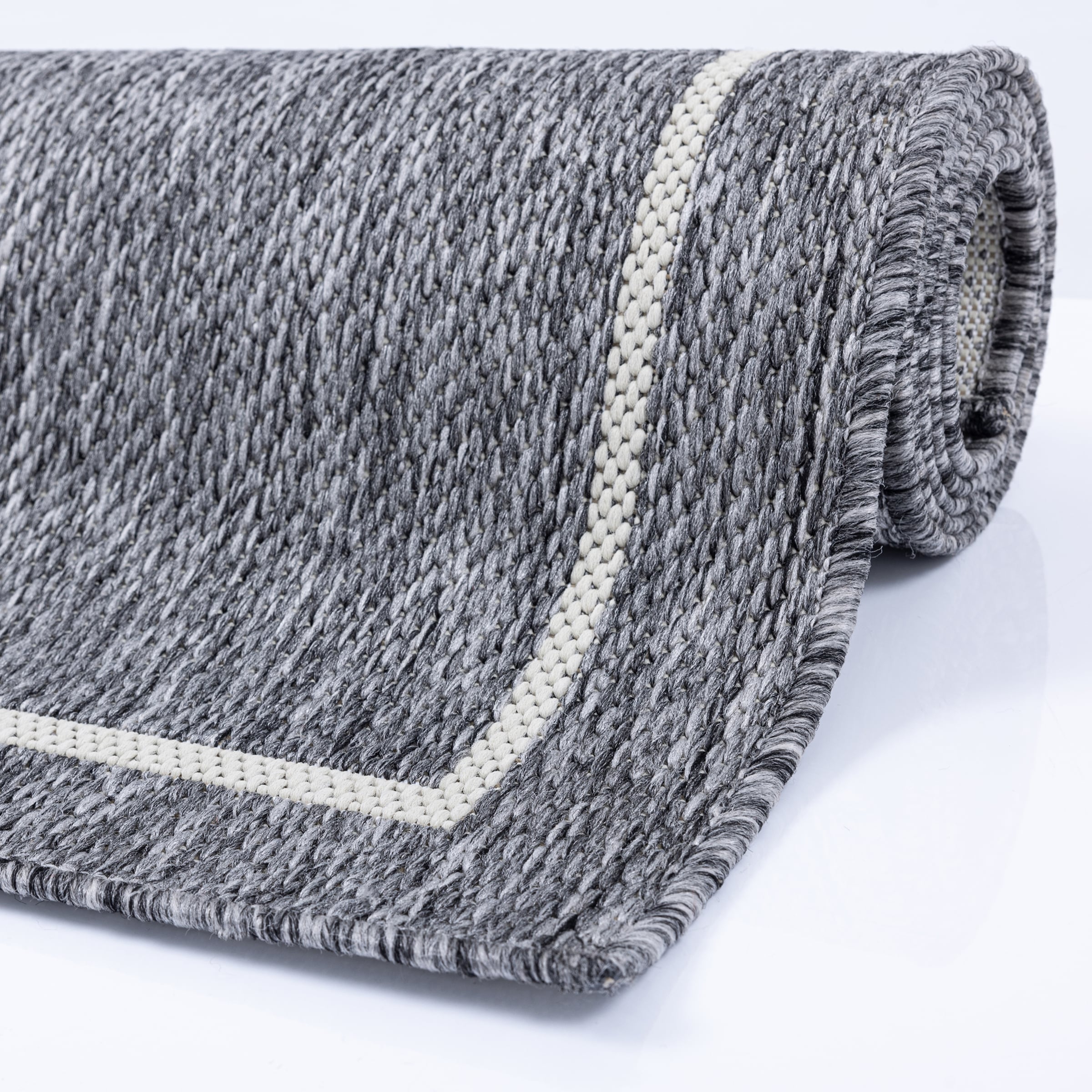 Sansibar Tapis »Nordsee Beach SA-035« Rectangulaire 5 mm Höhe modernes Design, meliert, Motiv: Säbel, In- und Outdoor geeignet