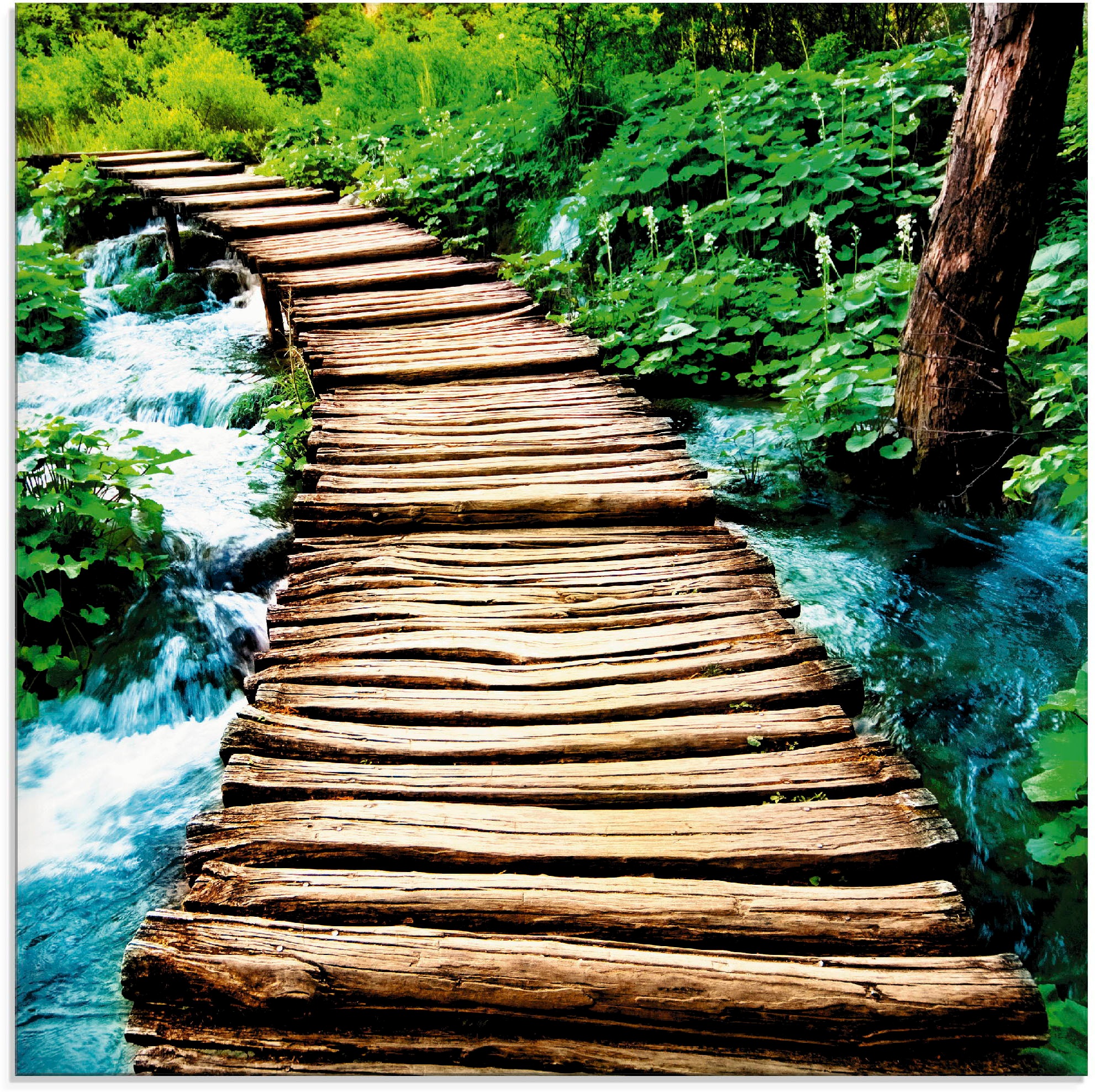 Image of Artland Glasbild »Strandpromenade«, Gewässer, (1 St.) bei Ackermann Versand Schweiz