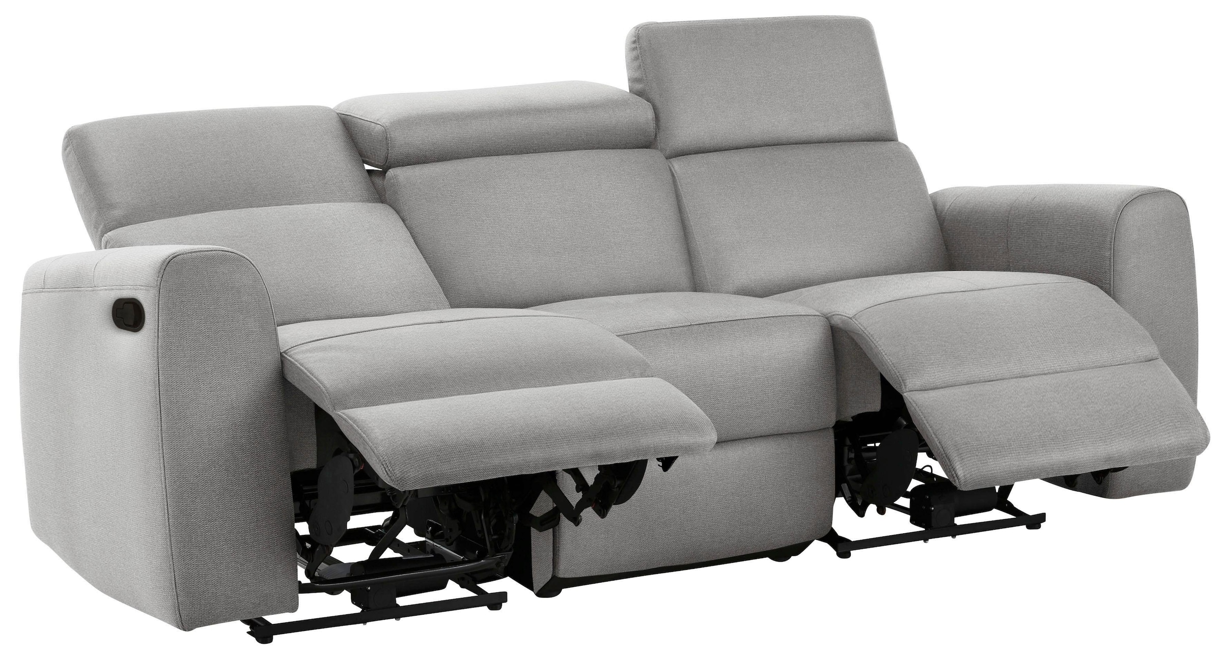 Home affaire 3-Sitzer »Sentrano«, auch mit elektrischer Funktion mit USB-Anschluss, in 4 Bezugsvarianten