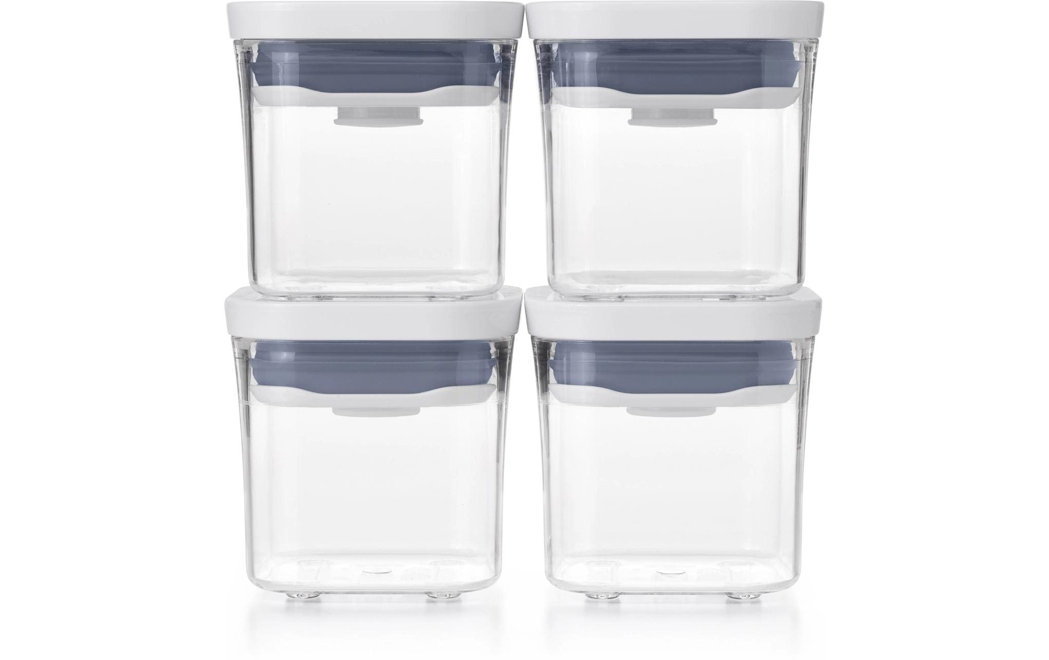 Image of OXO Good Grips Aufbewahrungssystem "OXO 4-Piece Mini POP Container Set" Langlebig, spülmaschinenfest und vielseitig einsetzbar