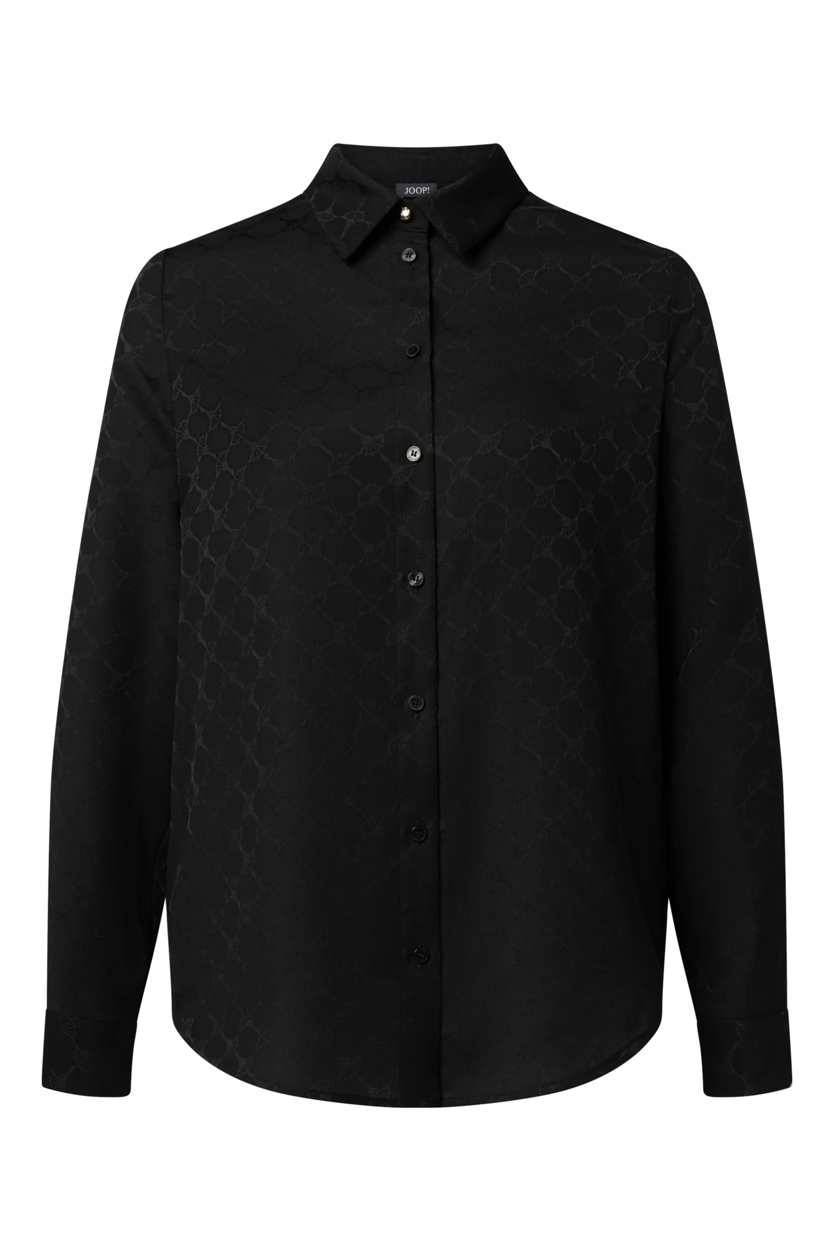 JOOP! Klassische Bluse »Bliss« Regular fit mit Markenlogoprint