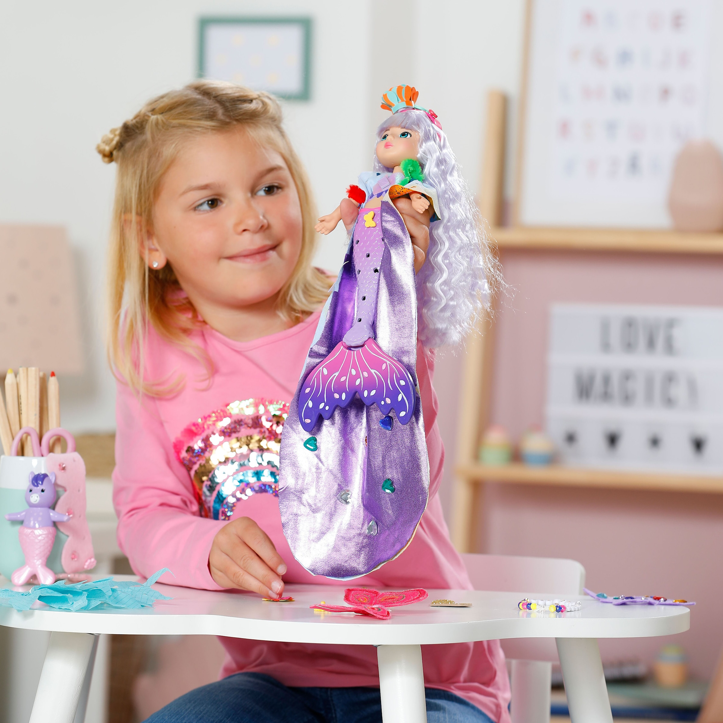 Baby Born Poupée sirène »Glam Up Aura«