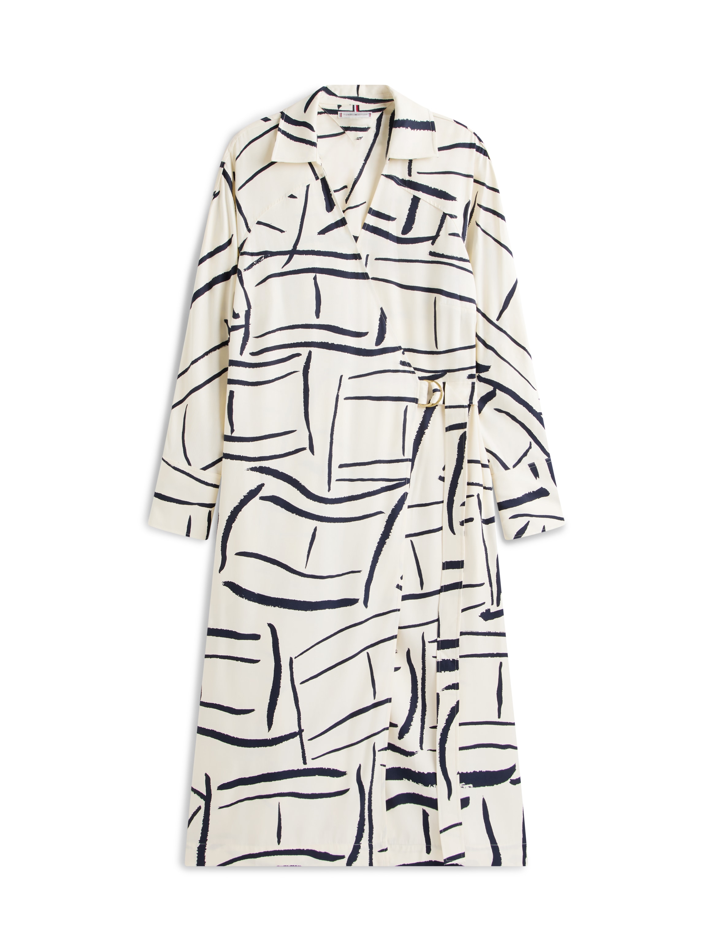 Tommy Hilfiger Curve Shirtkleid »CRV VIS TWILL MIDI SHIRT DRS LS« in grossen Grössen