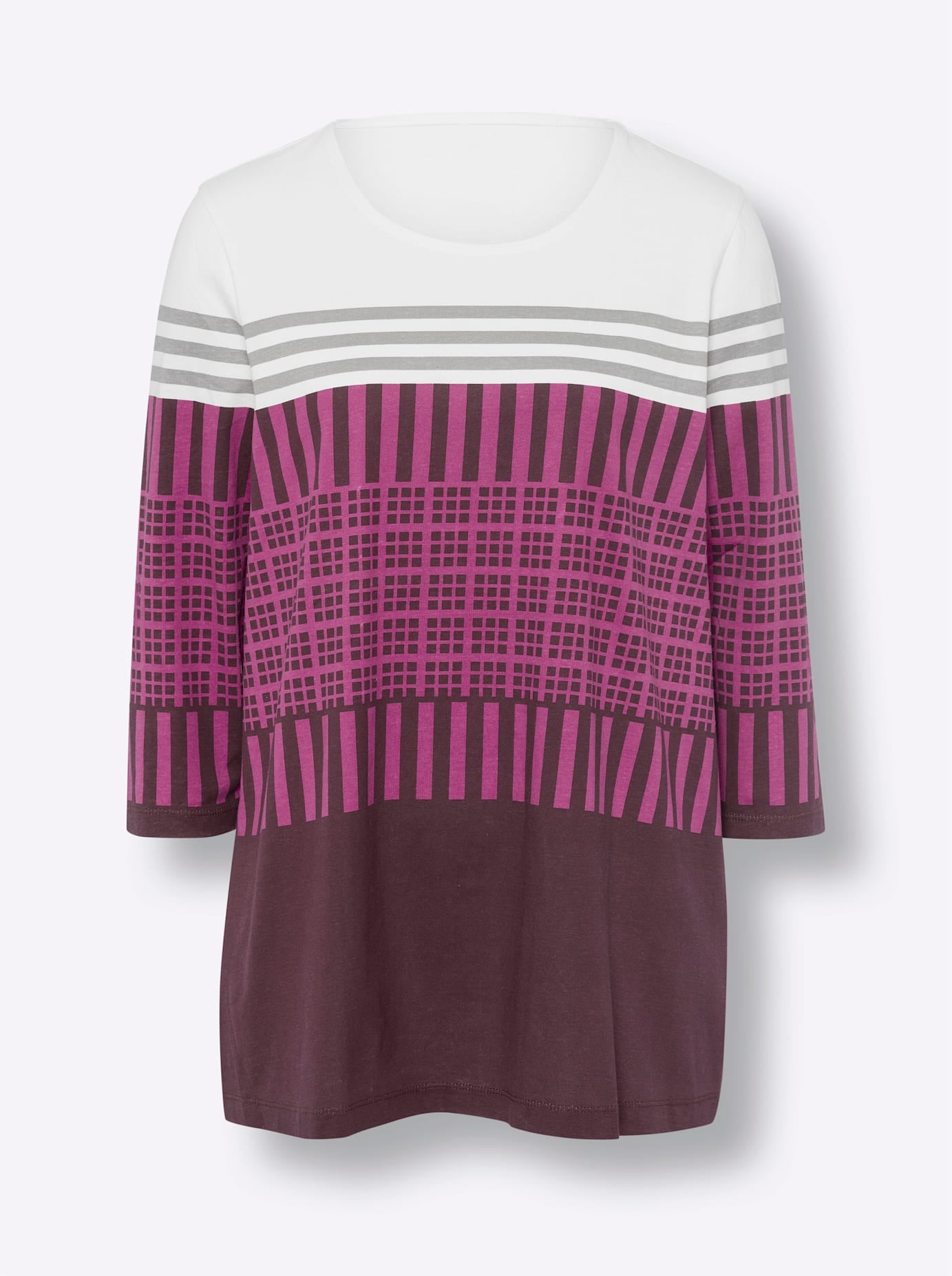 Classic Basics Tunikashirt »Druck-Shirt«, (1 tlg.)