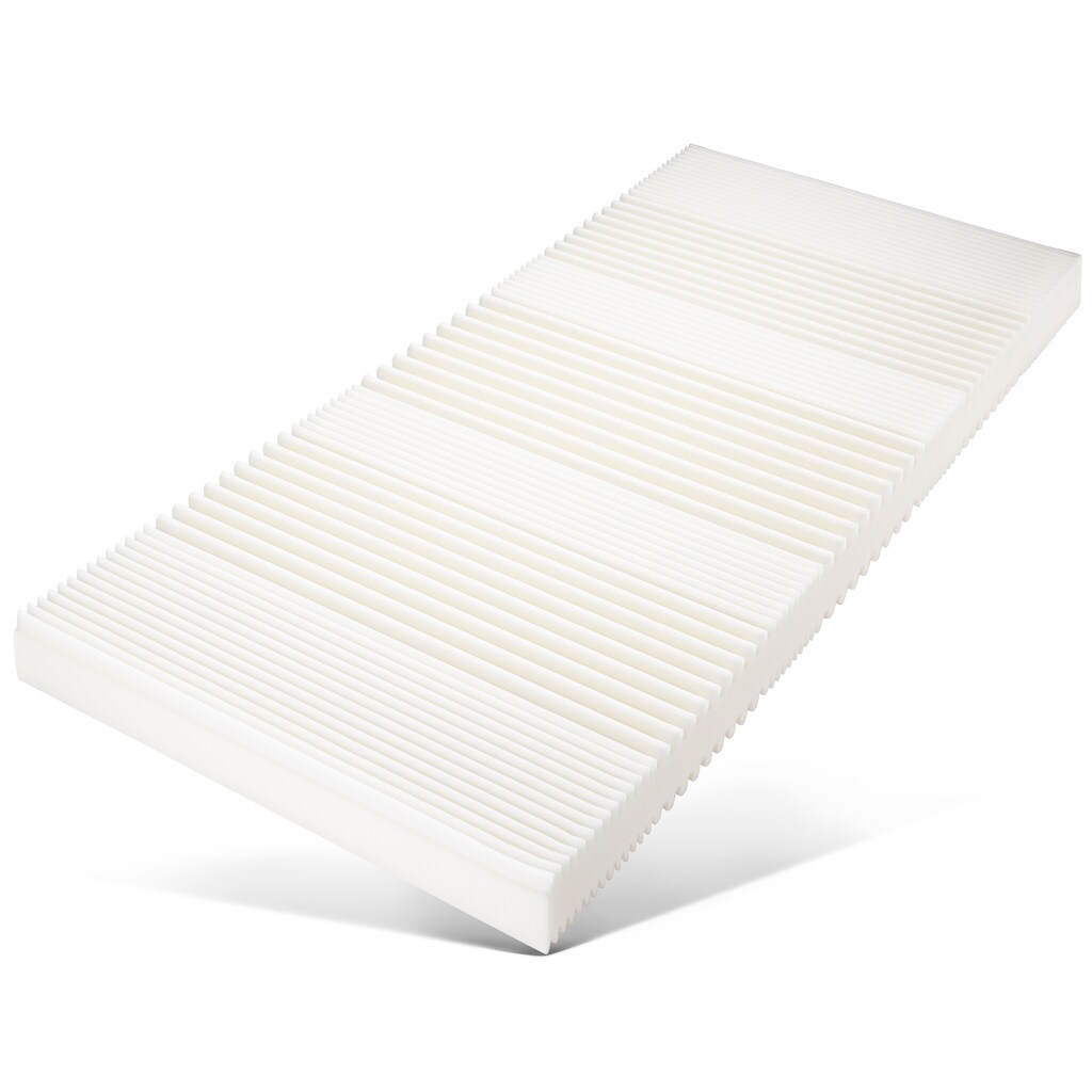 GOODproduct Komfortschaummatratze »Emmerik«, 16 cm cm hoch, Raumgewicht: 30 kg/m³, (1 St.), Matratze mit nachhaltigem Bezug, verschiedene Grössen erhältlich
