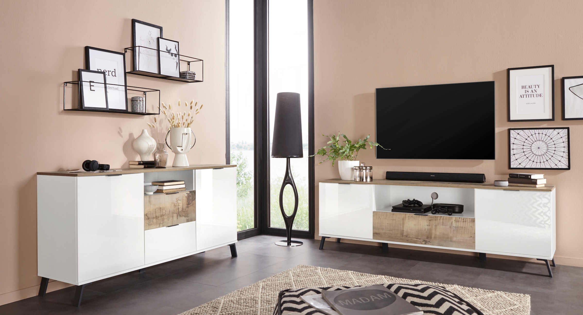 INOSIGN Lowboard »CASANOVATV-Board, TV-Schrank«, Breite ca. 180 cm