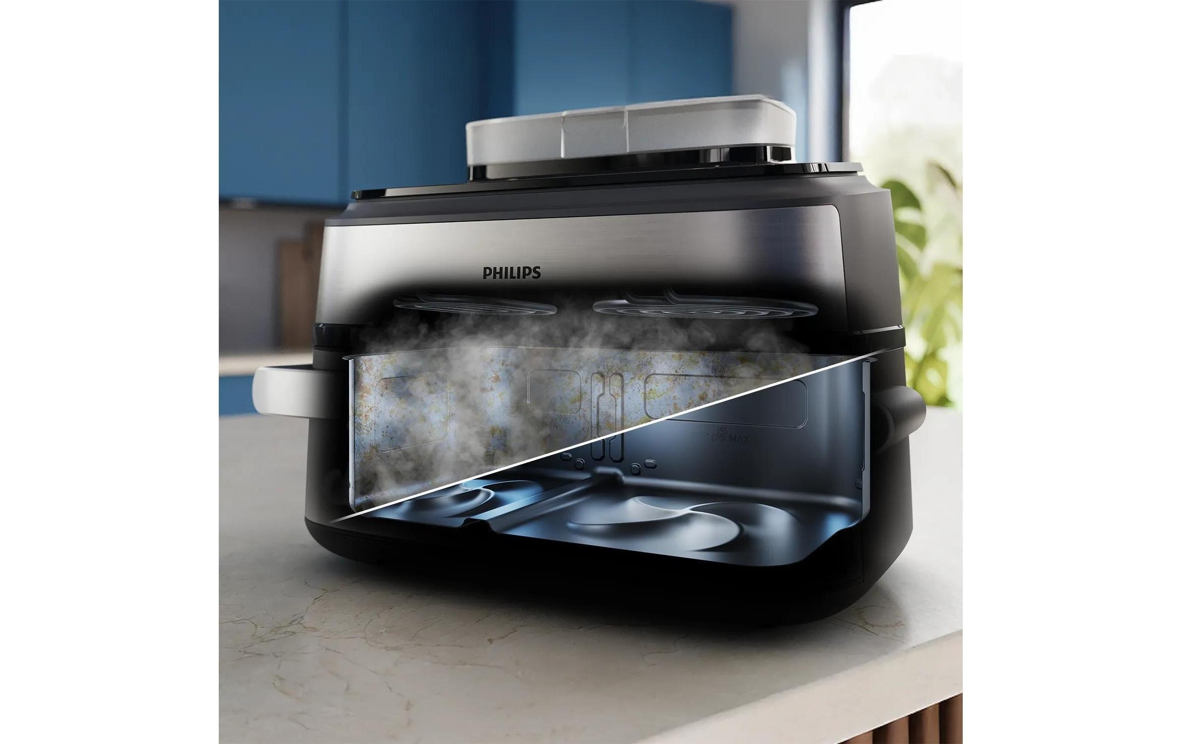Philips Heissluftfritteuse »NA565/92 9,5 l« 2300 W mit Antihaftbeschichtung