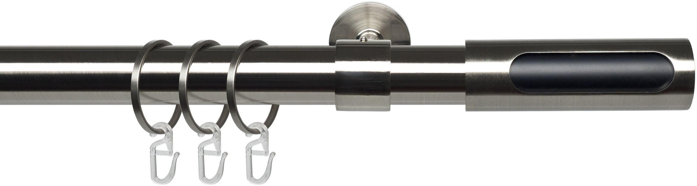 Image of Liedeco Gardinenstange »Signum edelstahl-optik«, 1 läufig-läufig, Fixmass bei Ackermann Versand Schweiz