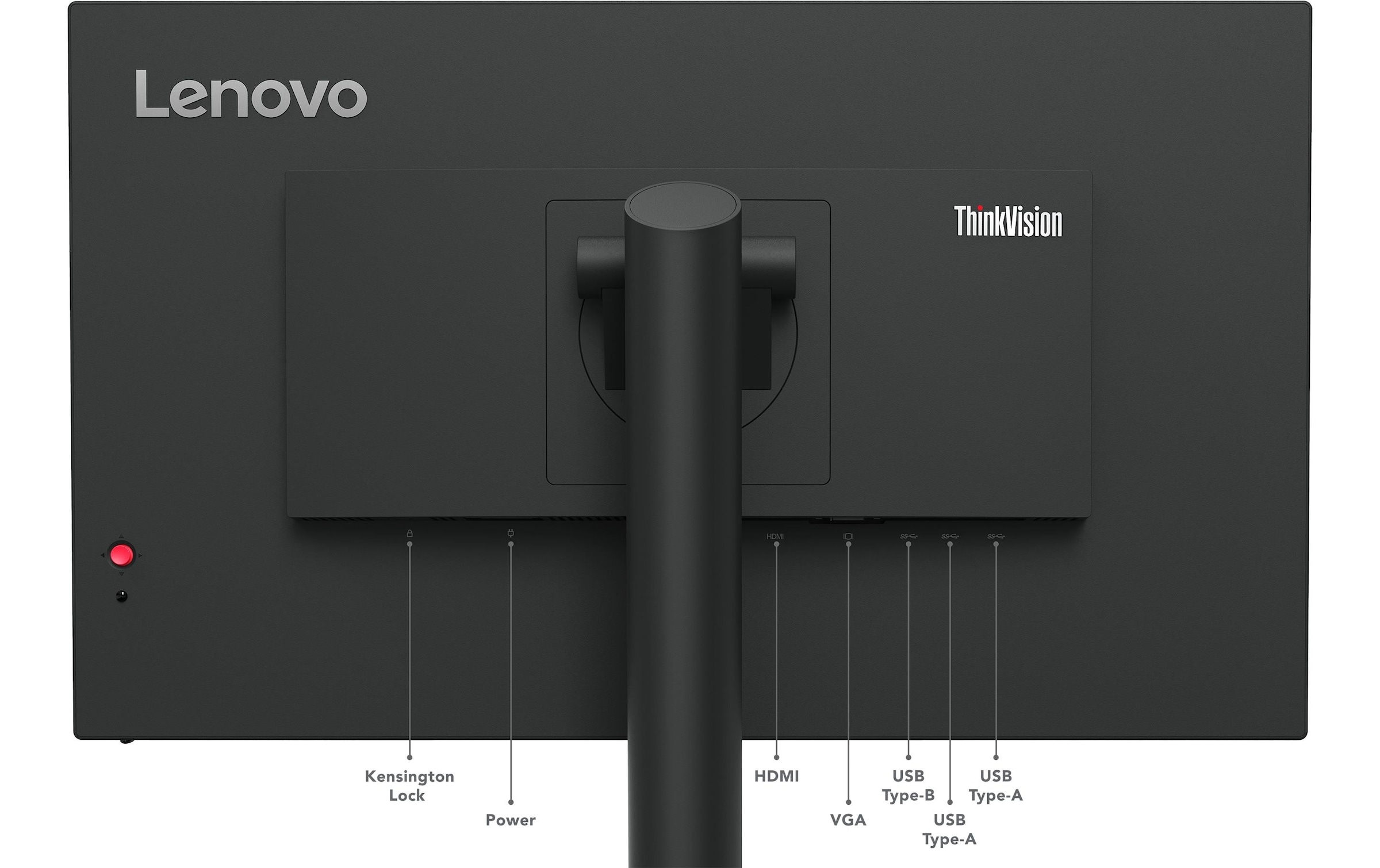 Lenovo LED-Monitor »ThinkVision T24i-30«, 60,21 cm/23,8 Zoll, 1920 x 1080 px, Full HD, 6 ms Reaktionszeit