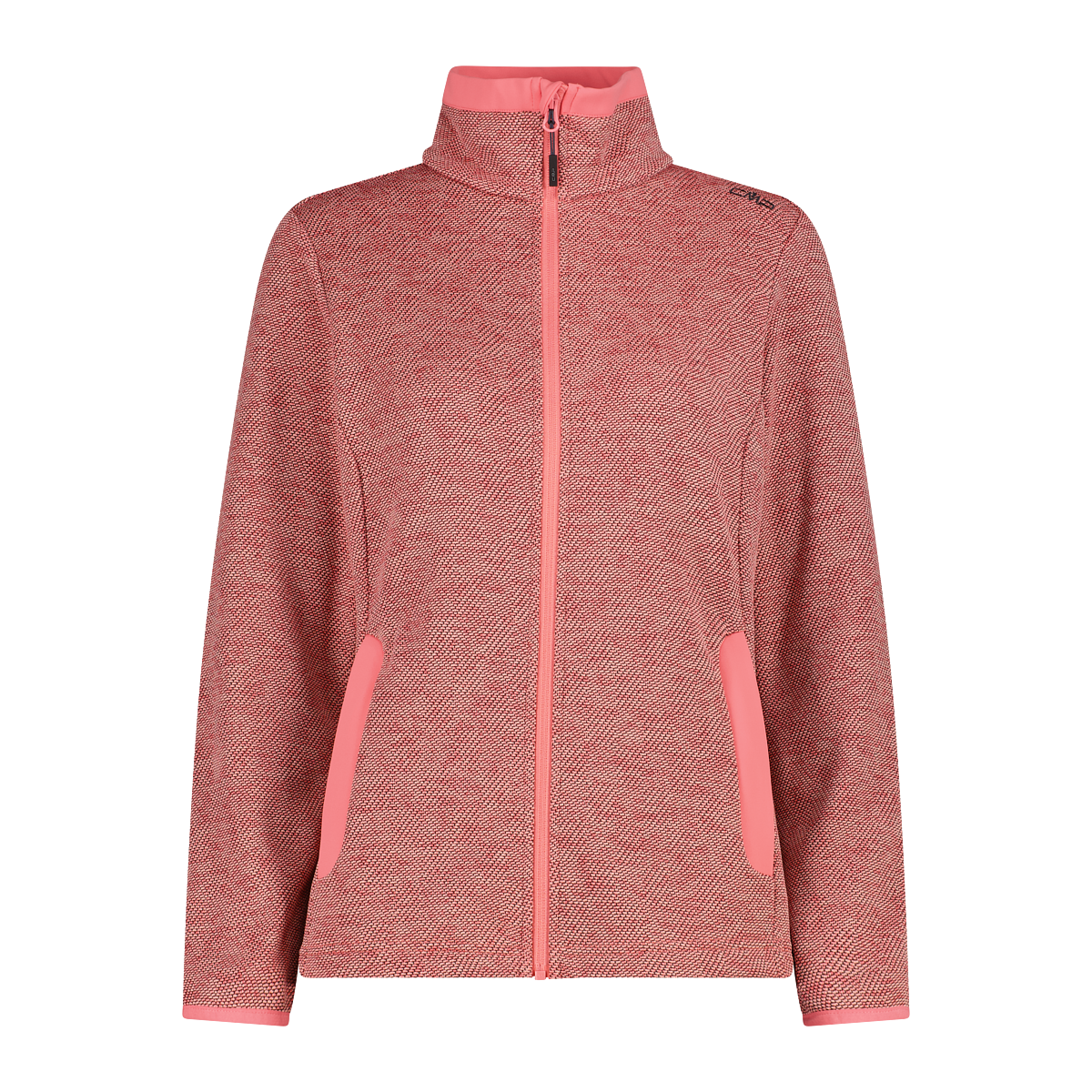 CMP Strickfleecejacke sportlicher Stil, Übergangsjacke für Erwachsene
