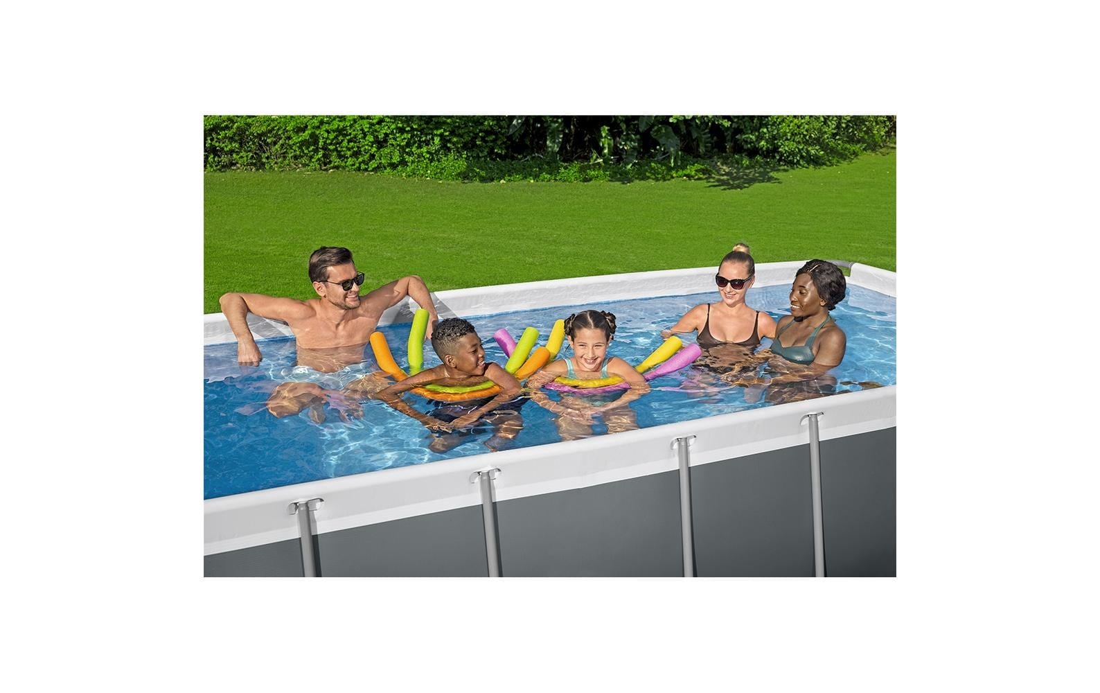Bestway Jacuzzi »Steel Pro MAX« Rechteckiges Aufstellpool-Set