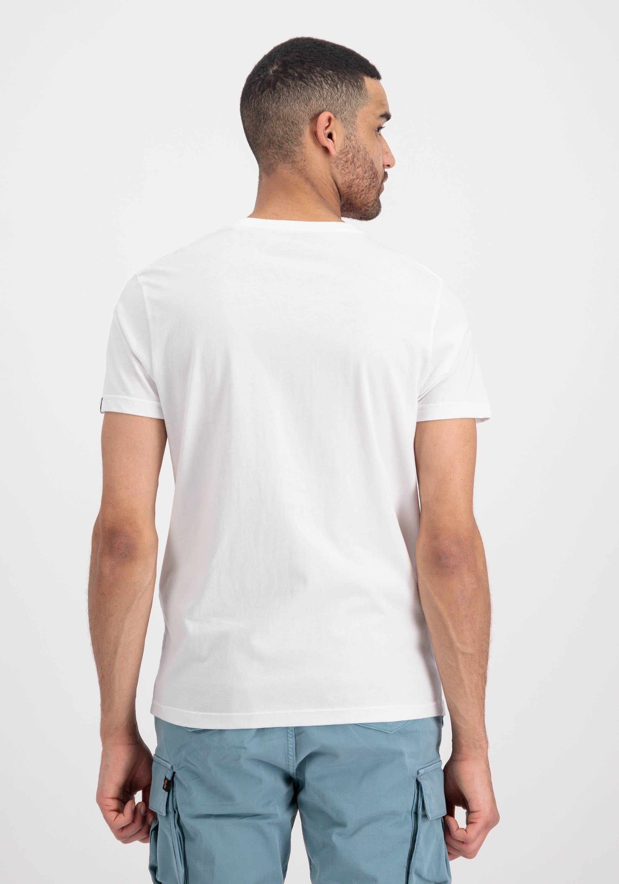 Alpha Industries T-Shirt »Alpha Industries Men - T-Shirts Basic T-Shirt BL Rubber«