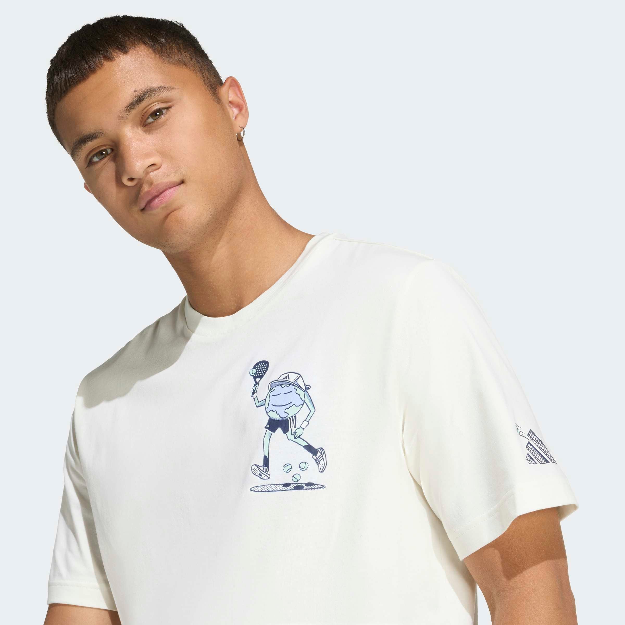 adidas Sportswear T-shirt »EARTH DAY PADEL, GRAFIK«