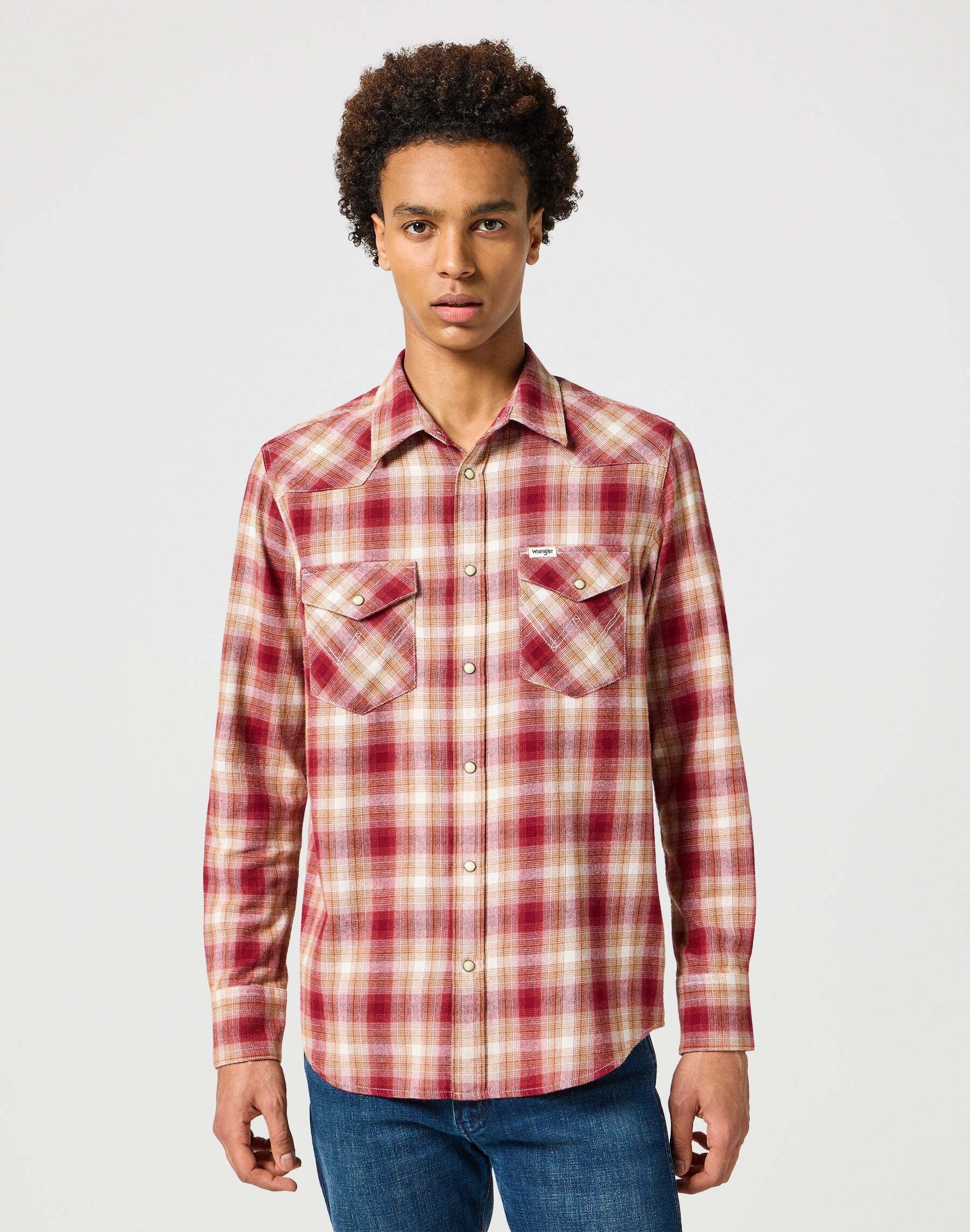 Langarmhemd »Wrangler Langarmhemd Western Shirt«