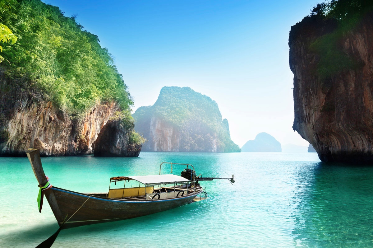 Image of Papermoon Fototapete "Inselstrand Thailand"