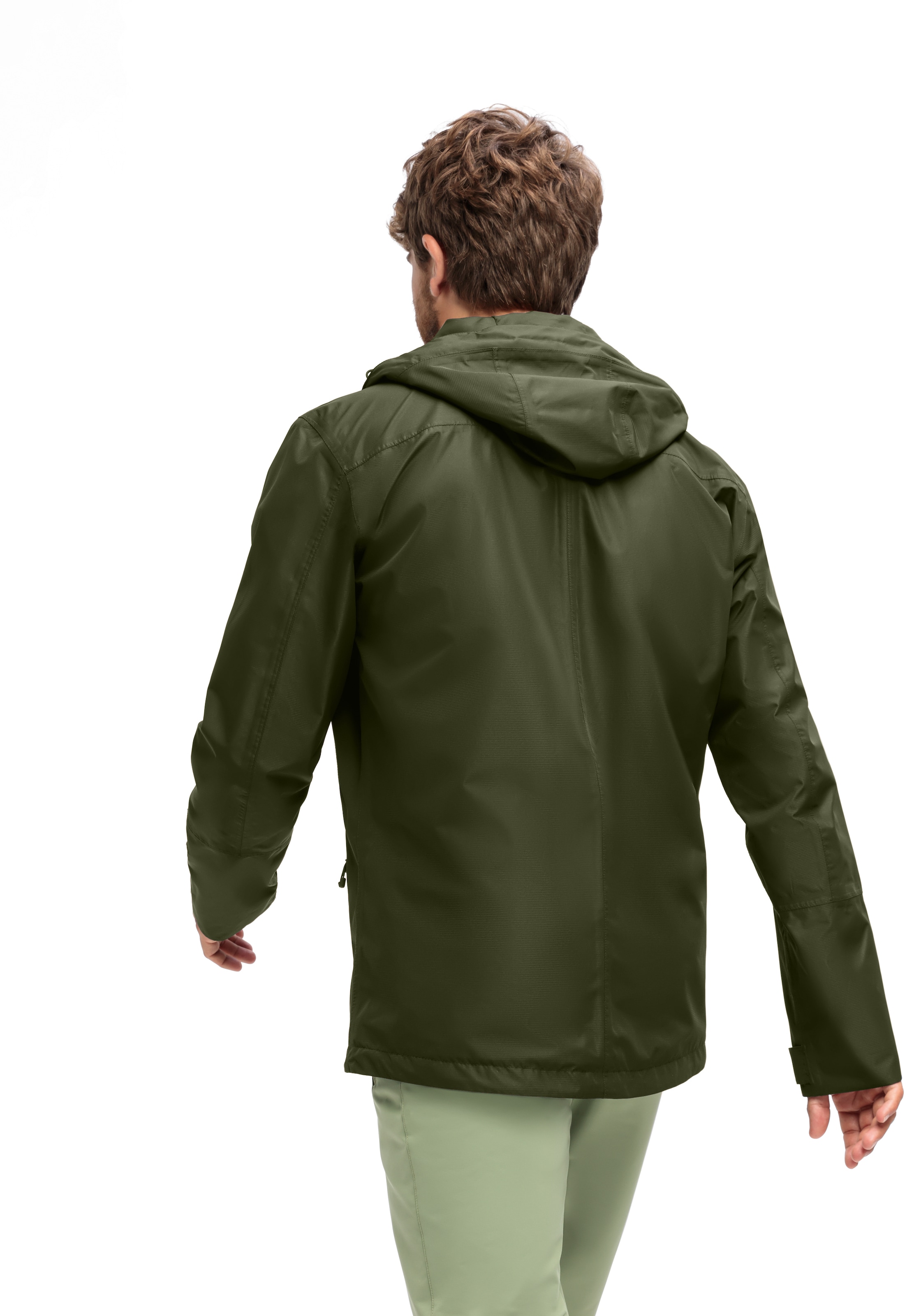 Maier Sports Outdoorjacke »Abbenstein M«, Herren Jacke wasserdicht, Funktionsjacke 2 Taschen aussen + Innentasche