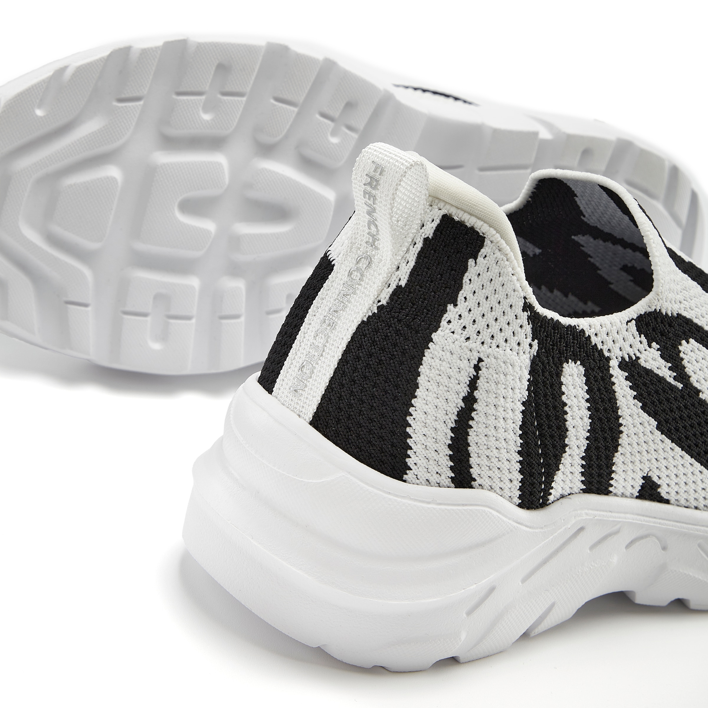 French Connection Sneaker, Slipper, Halbschuh, Freizeitschuh zum Reinschlüpfen VEGAN