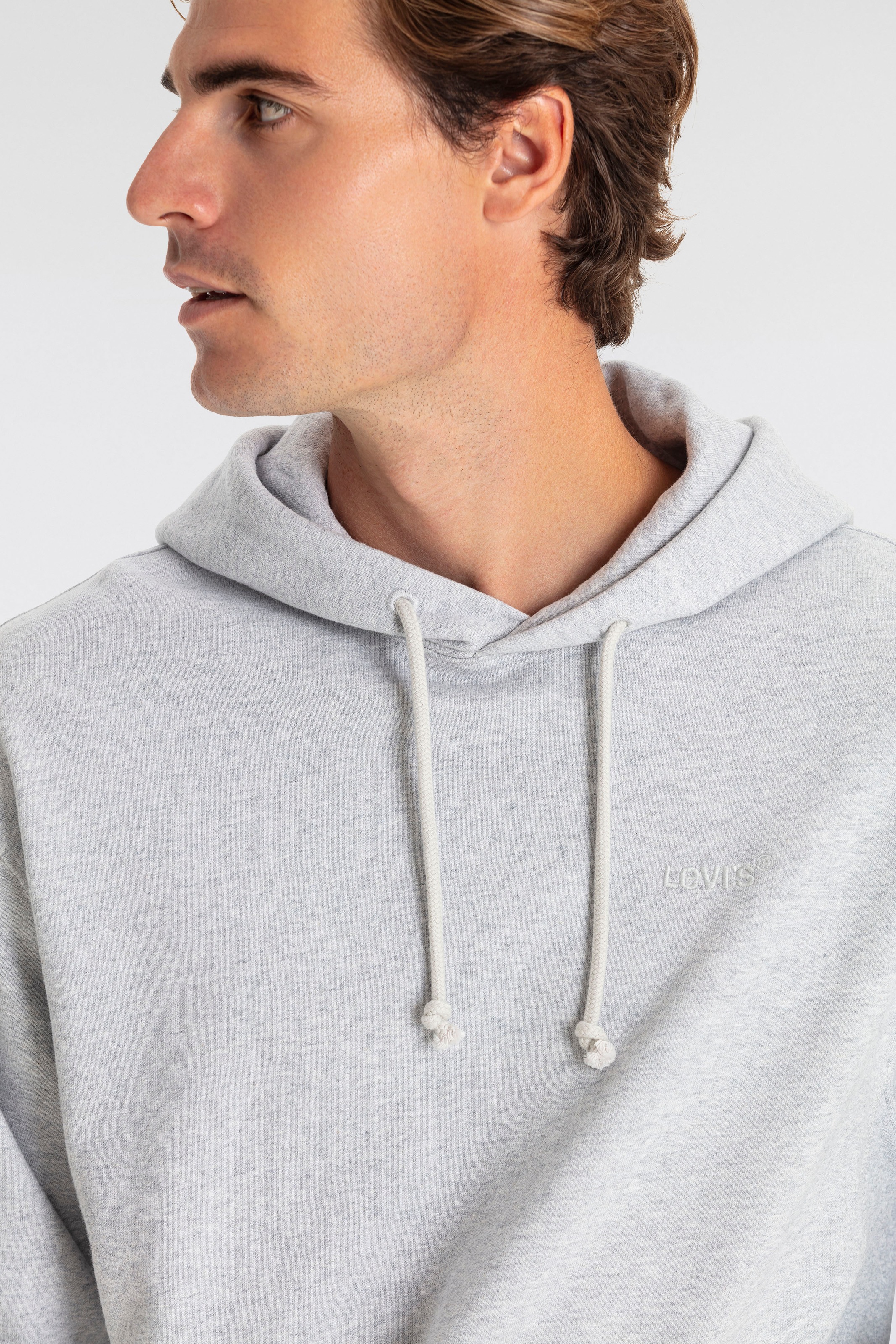 Levi's® Hoodie »THE AUTHENTIC HOODIE«, mit kleiner Ton-in-Ton Logostickerei auf der Brust