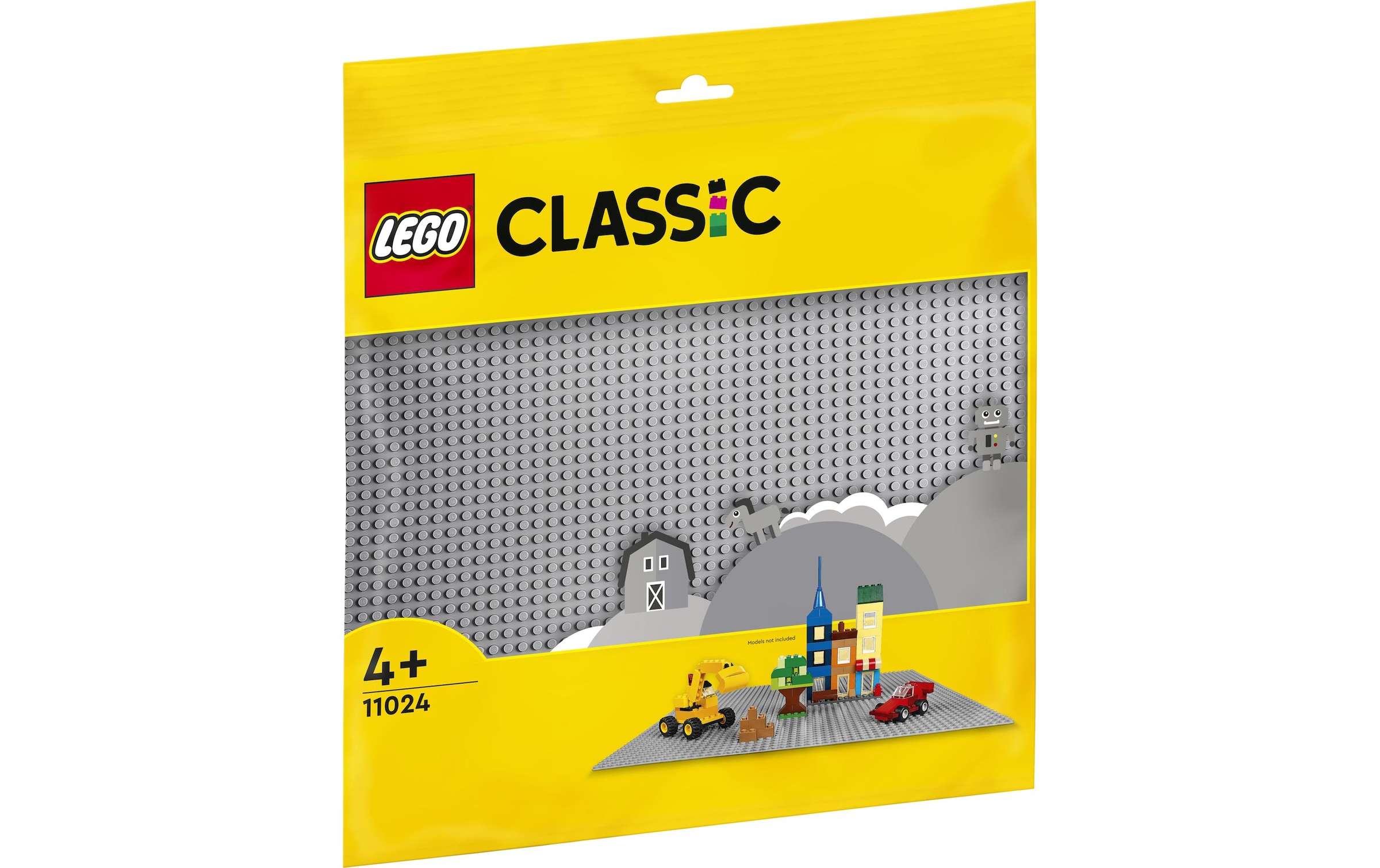 Spielbausteine »LEGO Classic Graue Bauplatte 11024«, (1 St.)