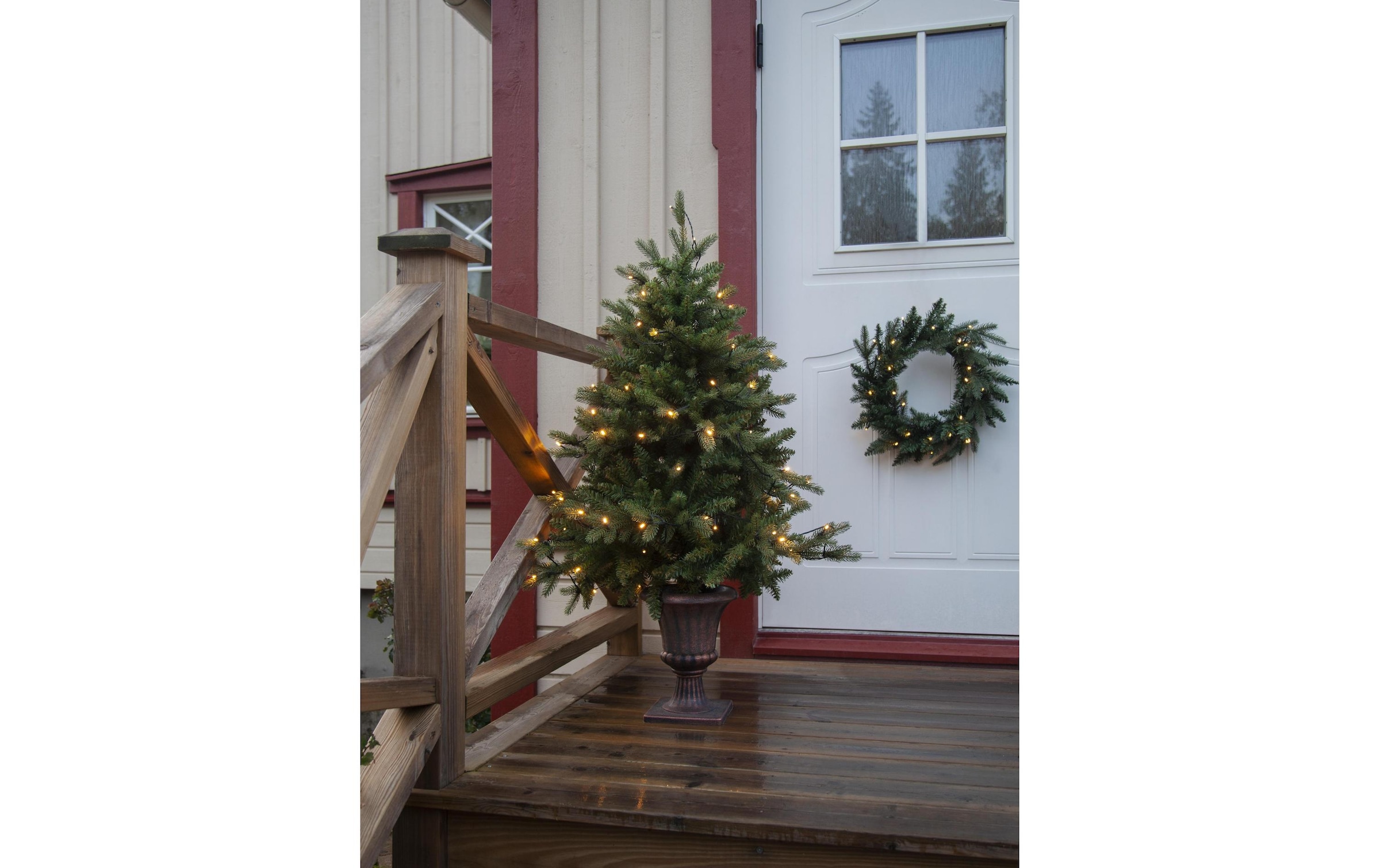 Parforce Traditional Hunting Arbre de Noël artificiel »Weihnachtsbaum Byske 80 LED, 1,2 m«