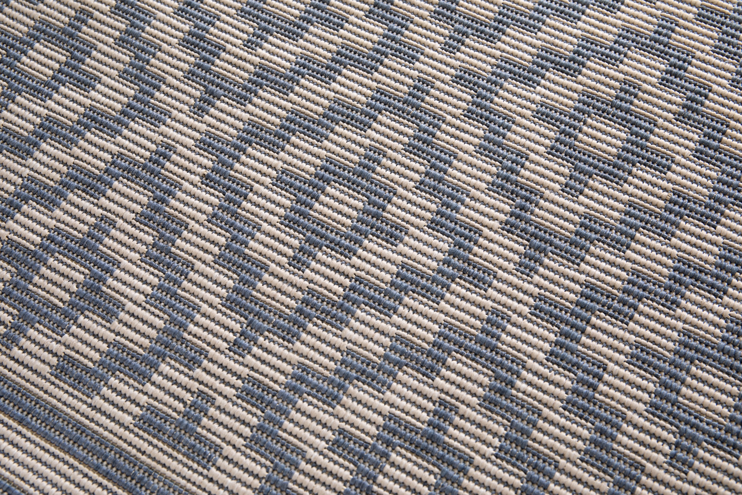 Primaflor-Ideen in Textil Teppich »Outdoorteppich ELDORADO Quadra« rechteckig 4 mm Höhe Flachgewebe, Rauten, Scandi, In- und Outdoor geeignet, wasserfest
