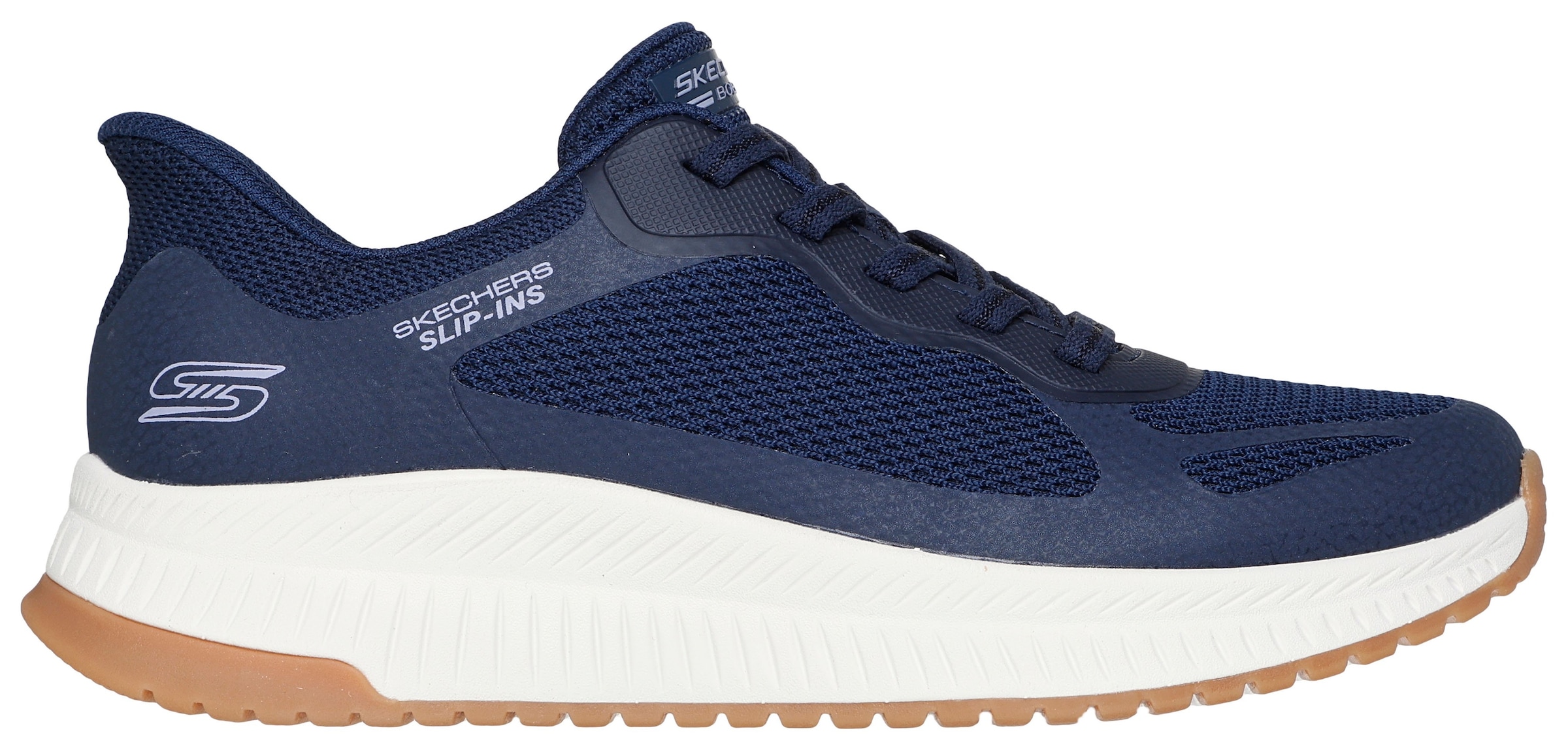 Skechers Baskets slip-on »BOBS SQUAD 4«  Slipper, Freizeitschuh, Halbschuh mit Memory Foam