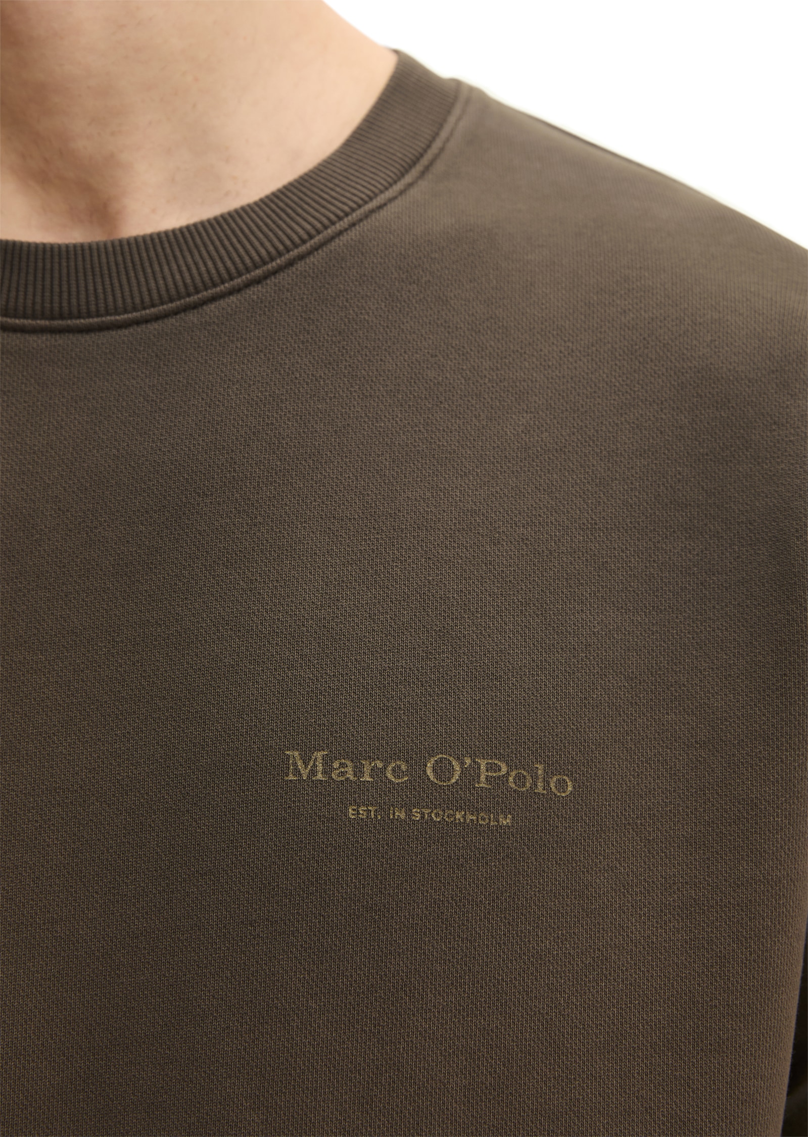 Marc O'Polo Sweatshirt , regular fit mit Logoprint auf der Rückseite

