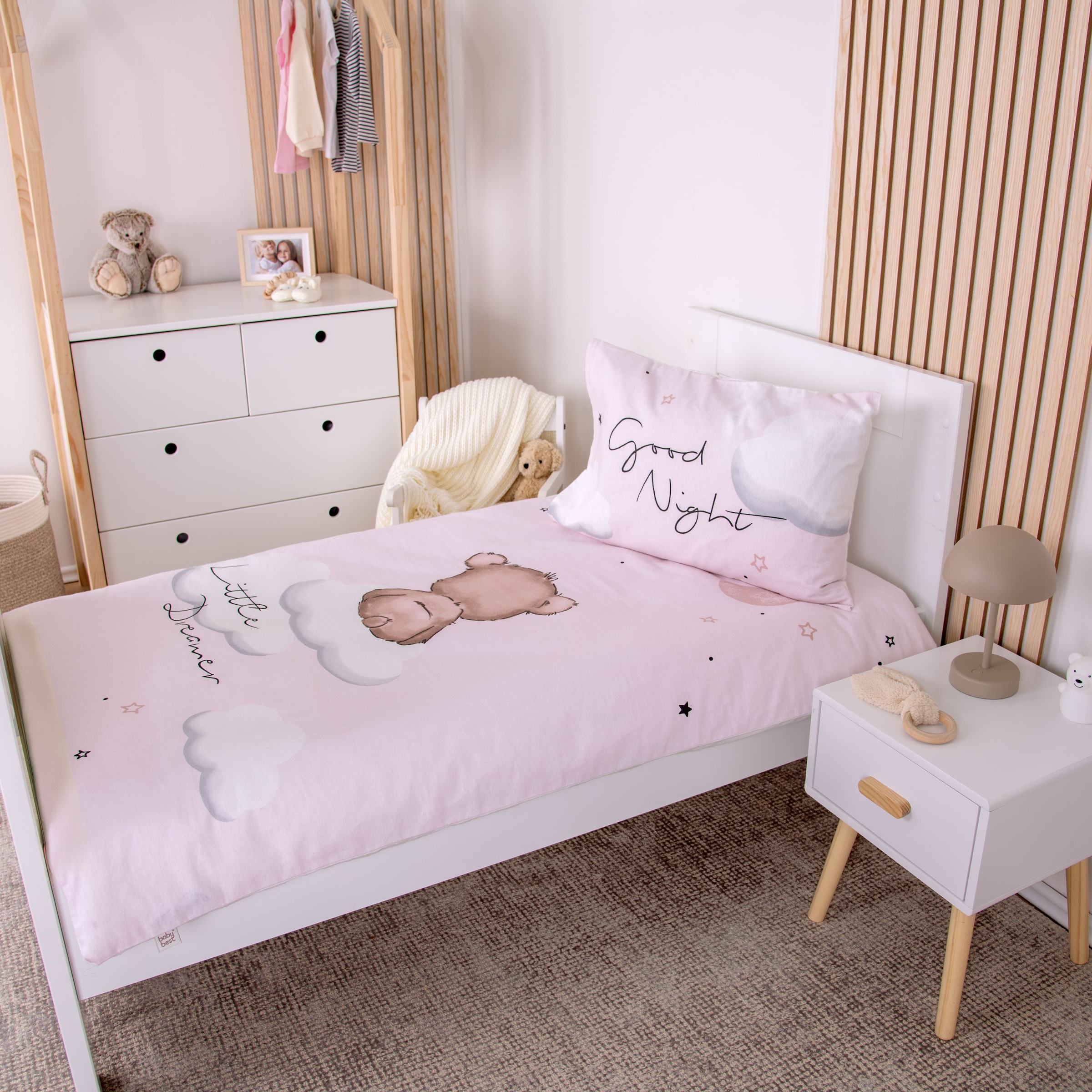 Baby Best Babybettwäsche »babybest Little Dreamer« 2 Stk. Wendebettwäsche