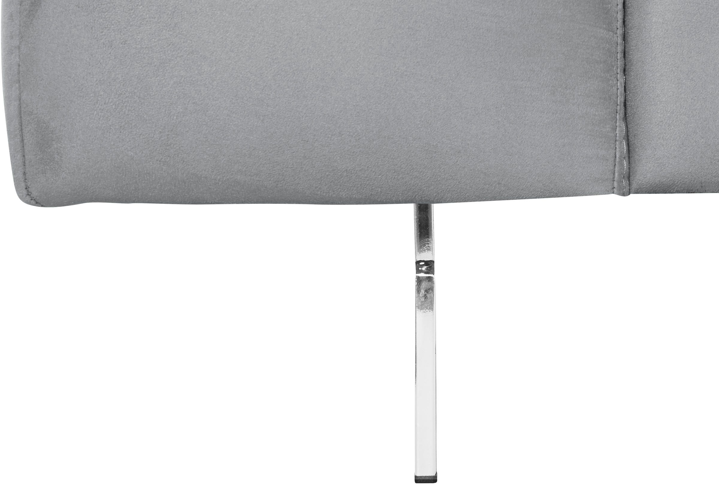 COTTA 2-Sitzer »Chef« Big-Sofa mit Kopfteilverstellung, edle Metallkufen