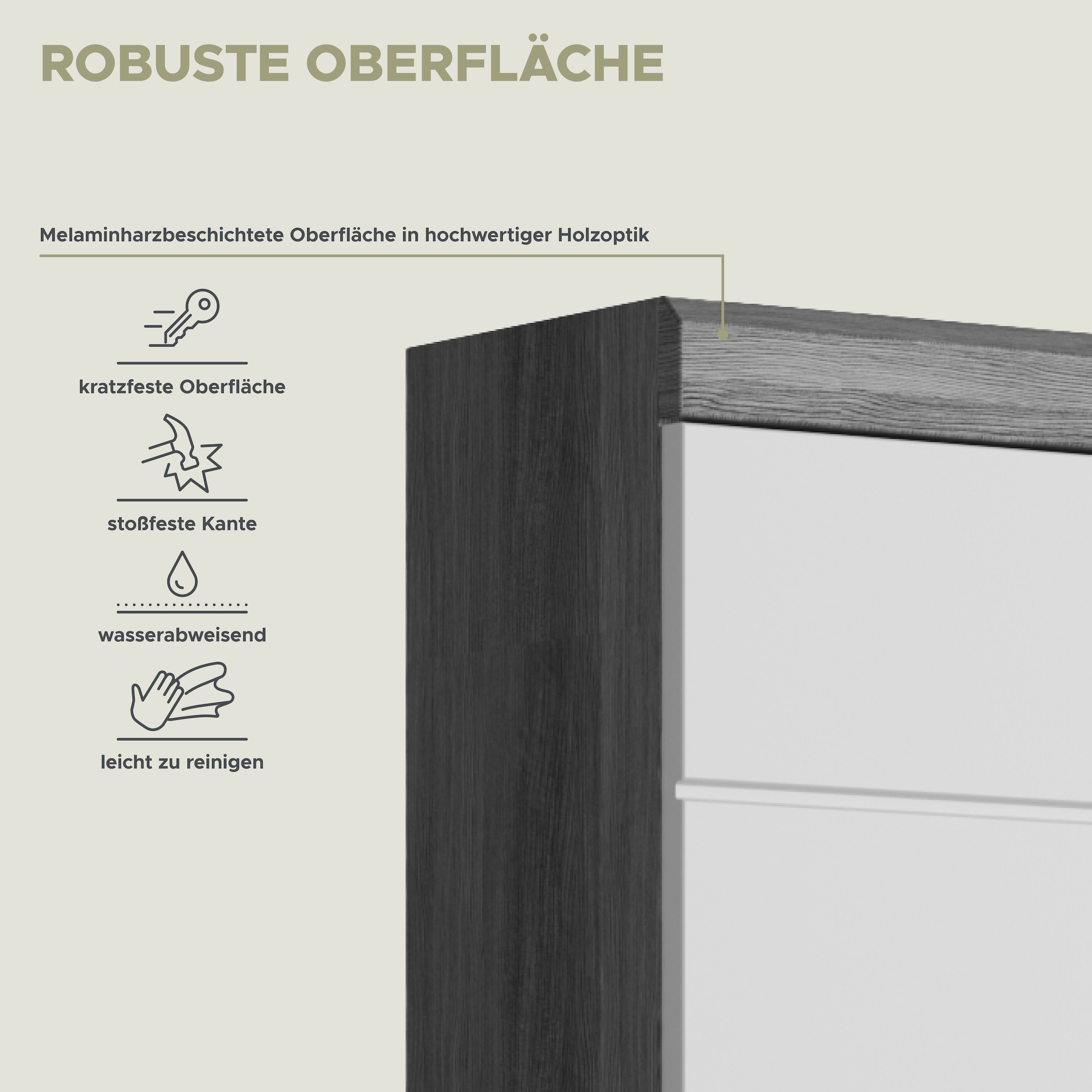 INOSIGN Waschmaschinenumbauschrank »SIENA, Breite 63cm, für Waschmaschine & Trockner, 2 Türen, MDF-Front« TOPSELLER!,  in verschiedenen Farben, Überbauschrank, Umbauschrank, Badschrank