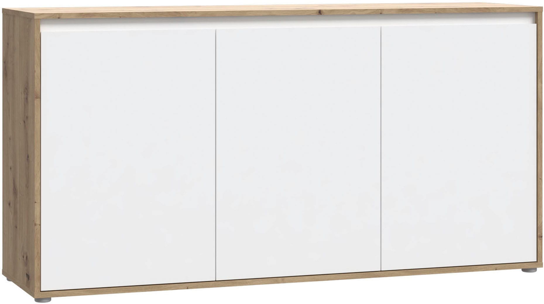 Image of FORTE Sideboard "Kommode gross Breite ca 152 cm" B/H/T 152,3/78,5/42 cm, grifflose Front, viel Stauraum