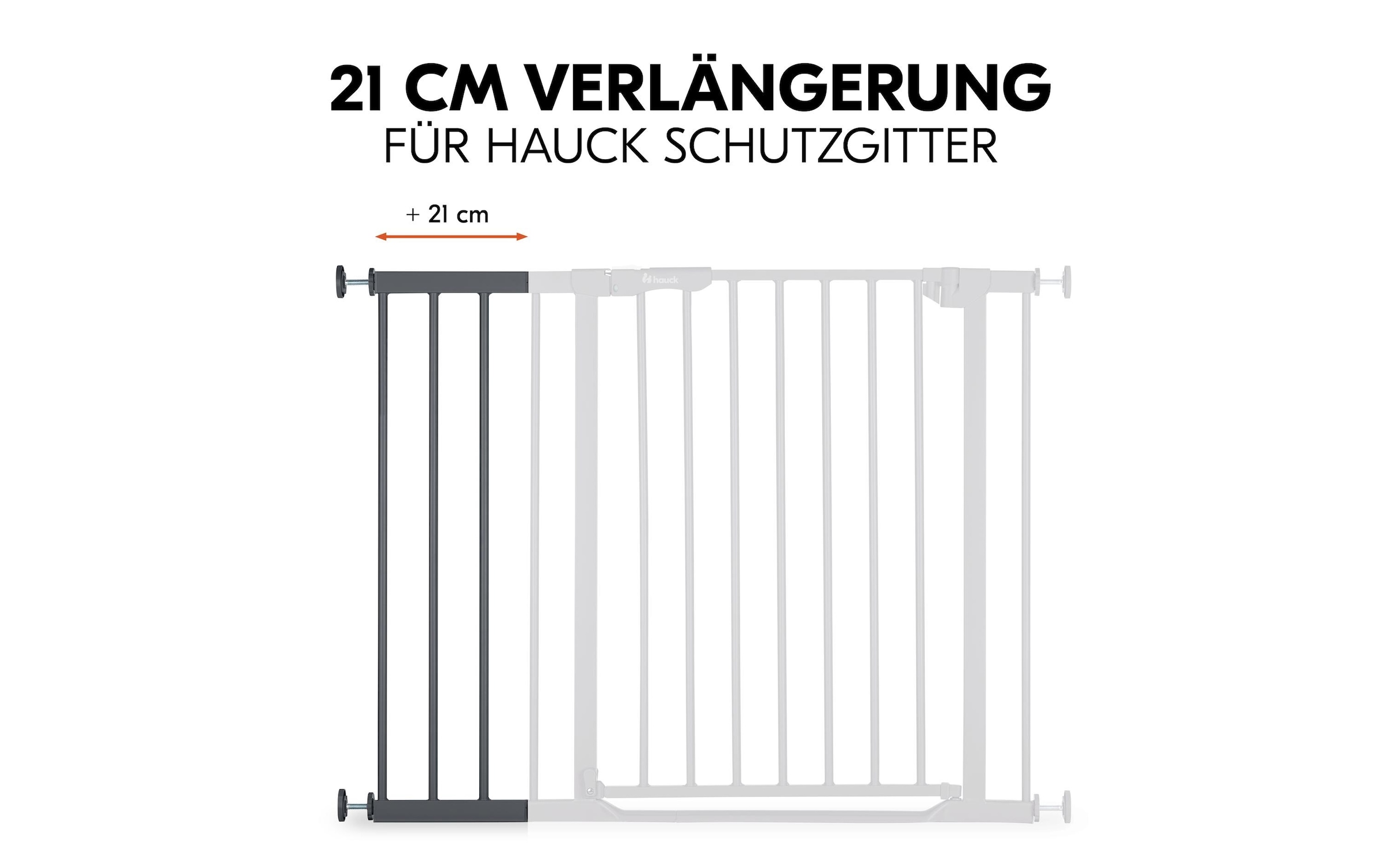 Hauck Verlängerung für Türschutzgitter »Safety Gate Extension 21 cm«